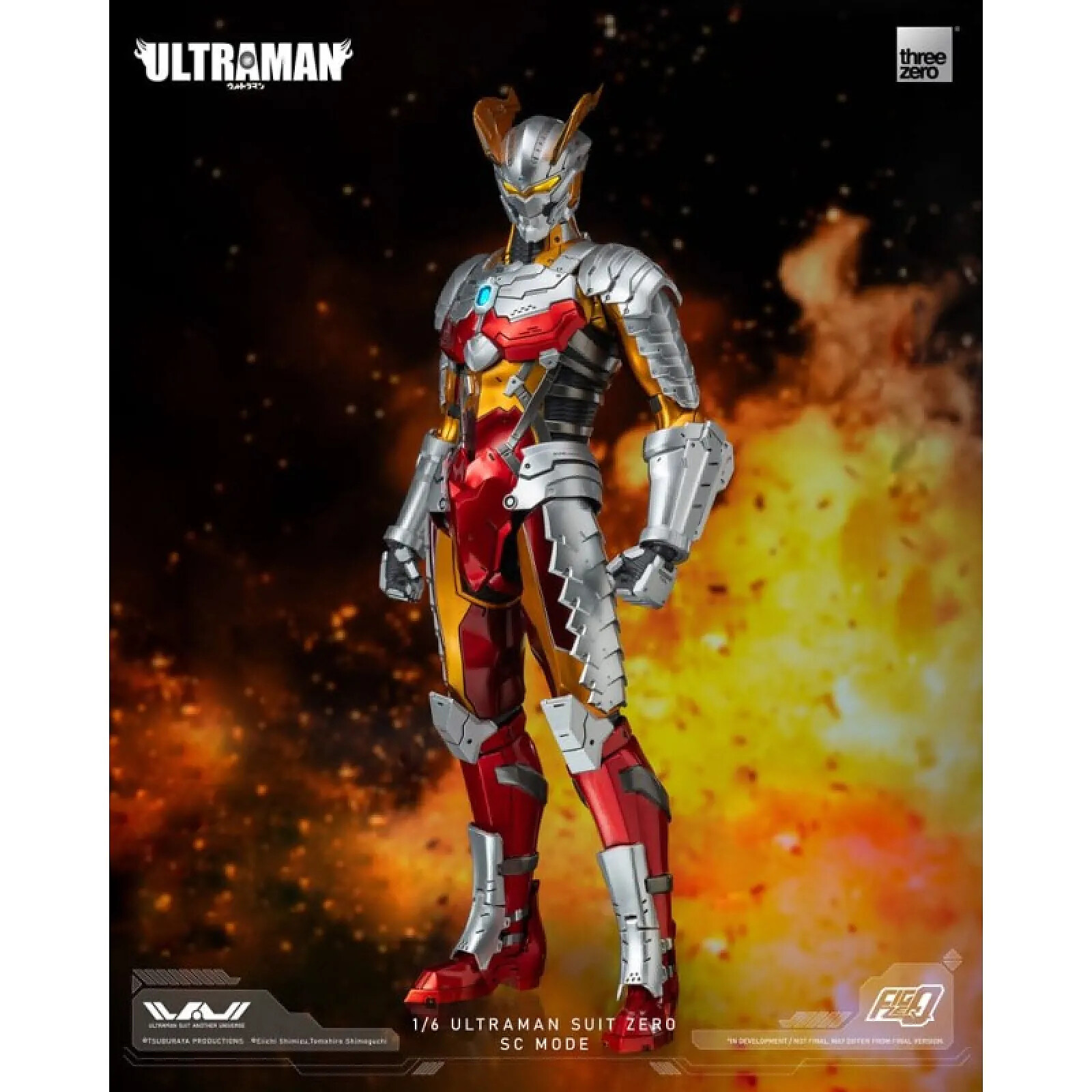 フィグゼロ 1/6 ULTRAMAN SUIT ZERO SC Mode ULTRAMANフィグゼロ 1/6 ULTRAMAN SUIT ZERO SC Mode – threezero store