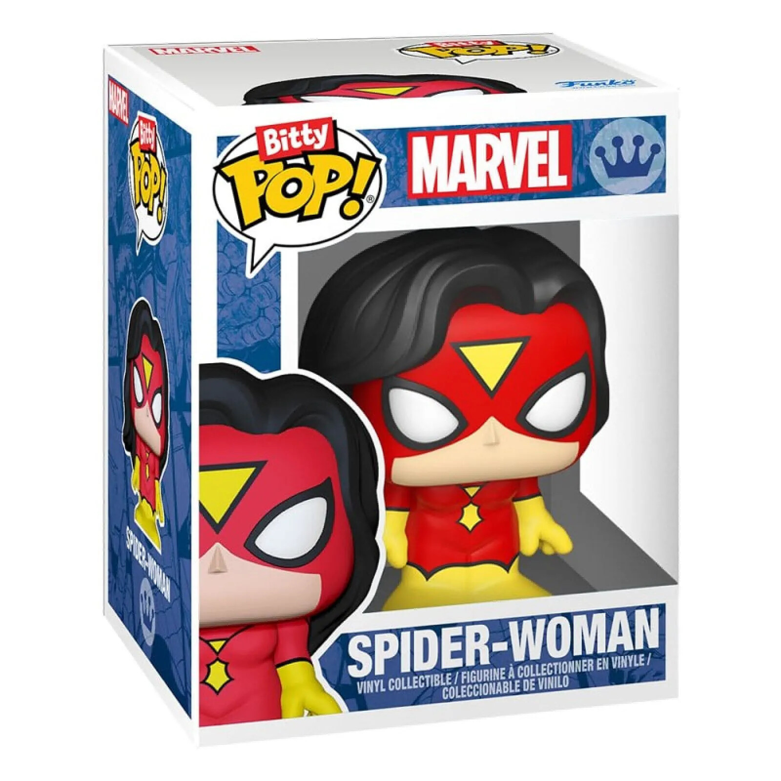 FUNKO Bitty POP! Vitrine Acrylique Empilable Lot De 2 – Présentoir Clair Pour Figurines Mini Bitty Pop, Collection Organisée