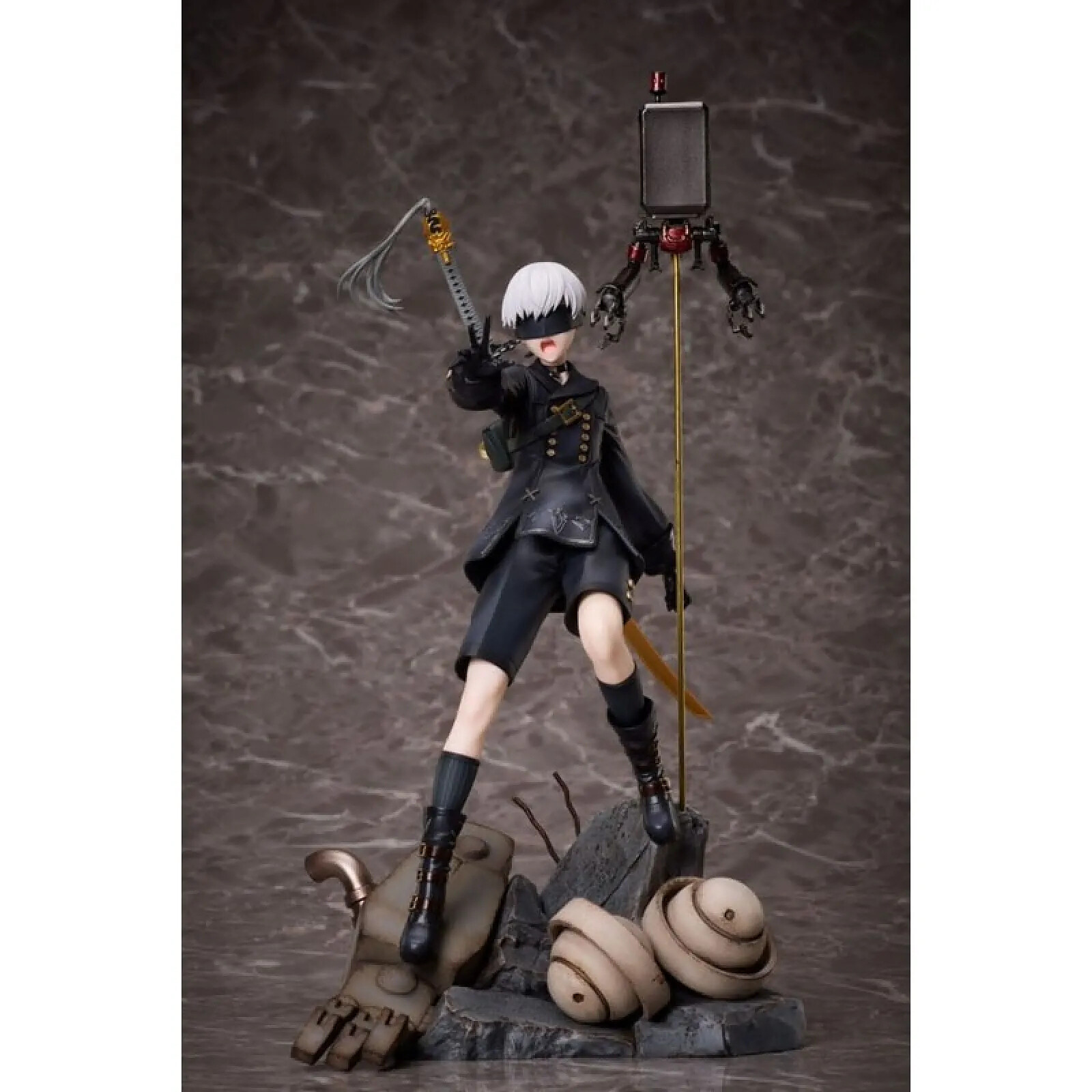 NieR :Automata - Statue 1/7 9S Deluxe Version 23 cm - Figurines - LDLC