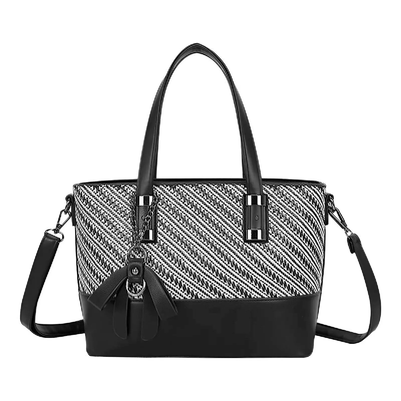 Gallantry | Sac bandoulière chaîne femme rigide Noir | Corcochic