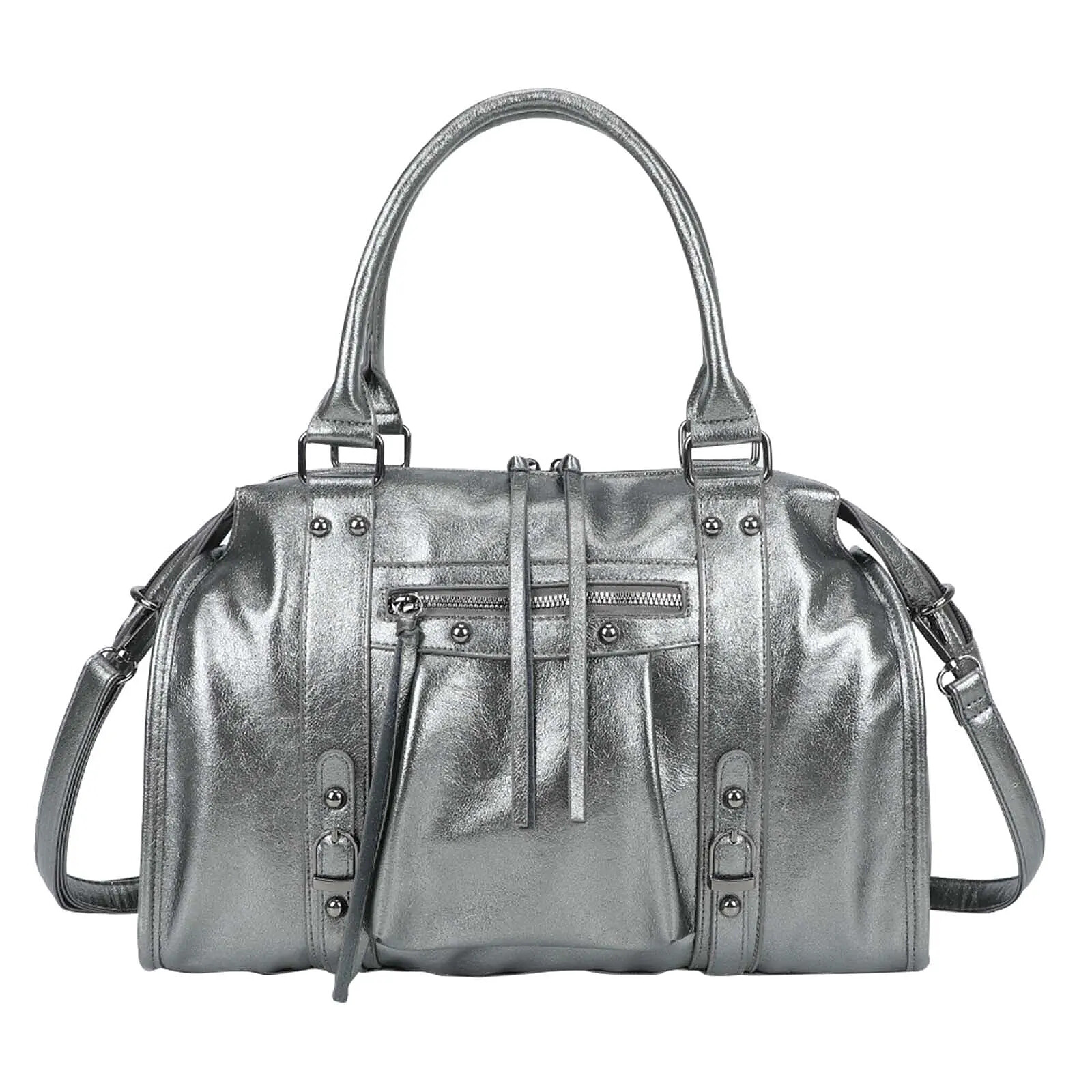 Gallantry Sac à Main pour Femme Style Bowling avec Bandoulière