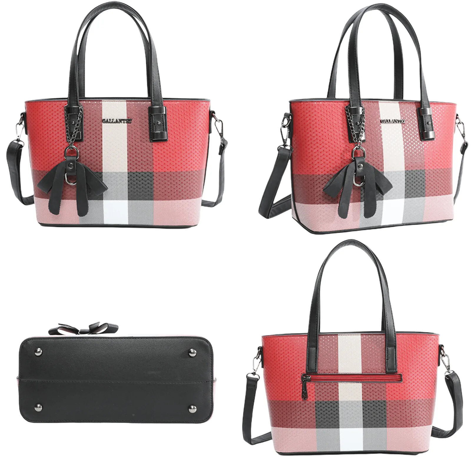 Gallantry Sac Cabas pour Femme Édition Mini Jolie Motif Écossais