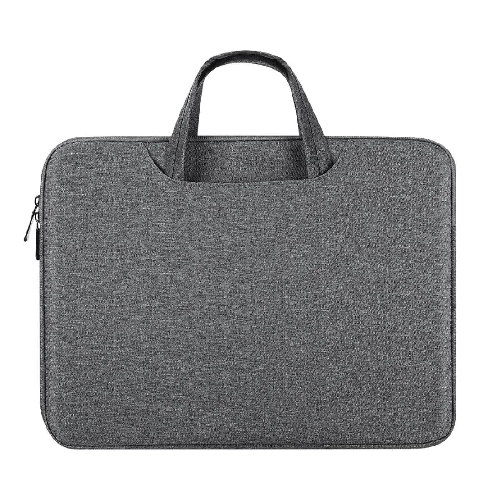 Dux Ducis Sacoche pour MacBook Pro 15 / 16" Zippée Imperméable avec Poignée Gris anthracite