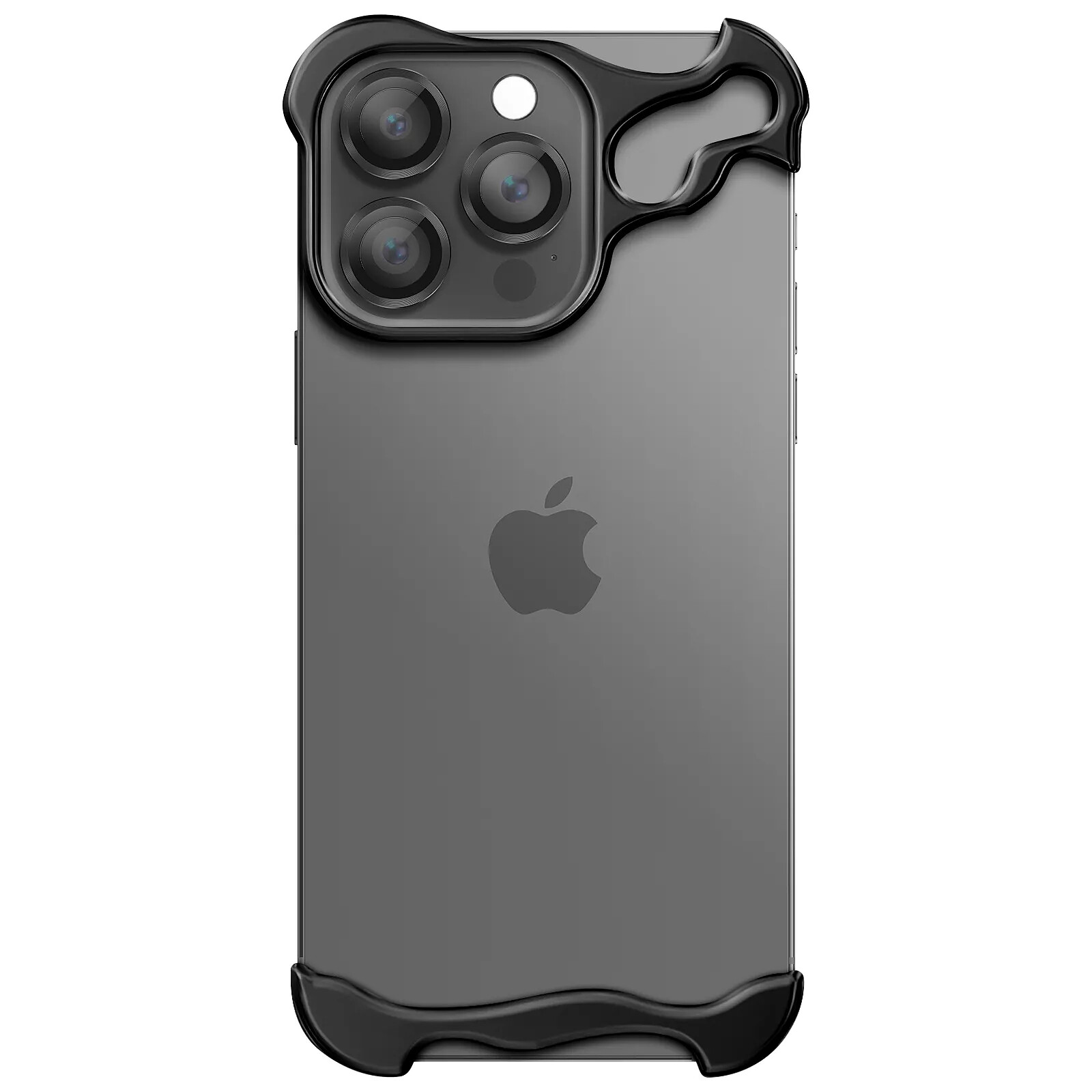 Coque Avizar IPhone 13 Pro - Antichoc Noire Avec Support Pliable, Neuve