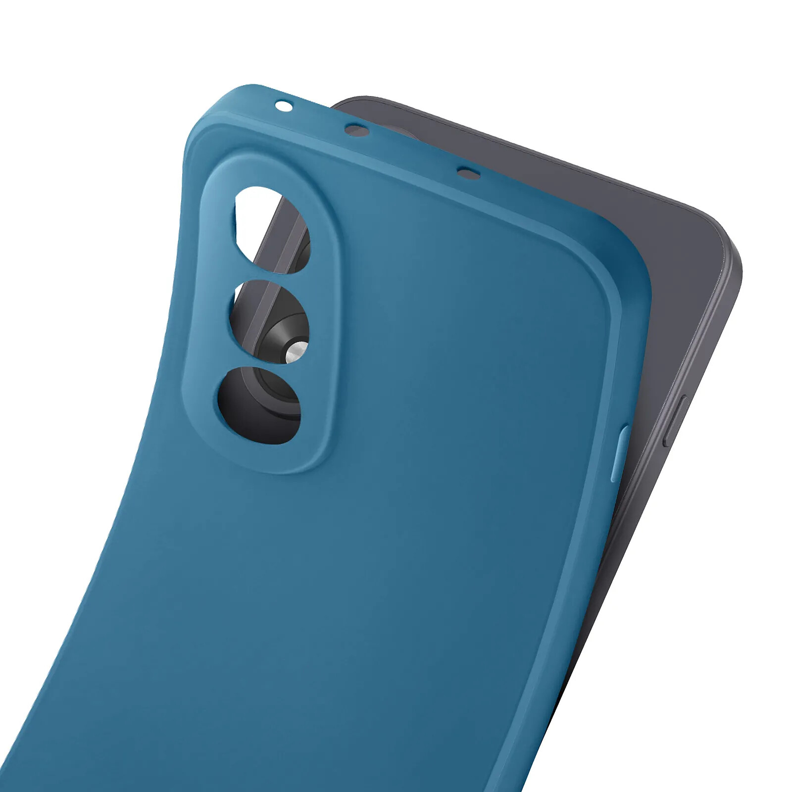 Coque Oneplus Nord Silicone Tigre en flammes