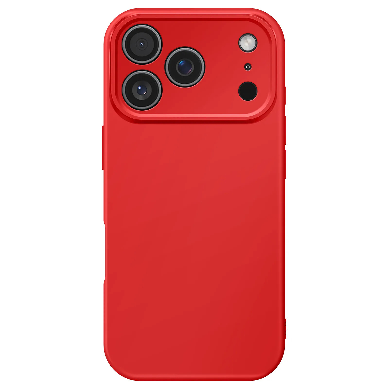 Avizar Coque pour iPhone 17 Pro Modèle Soft-Touch en Silicone Souple Anti-dérapant