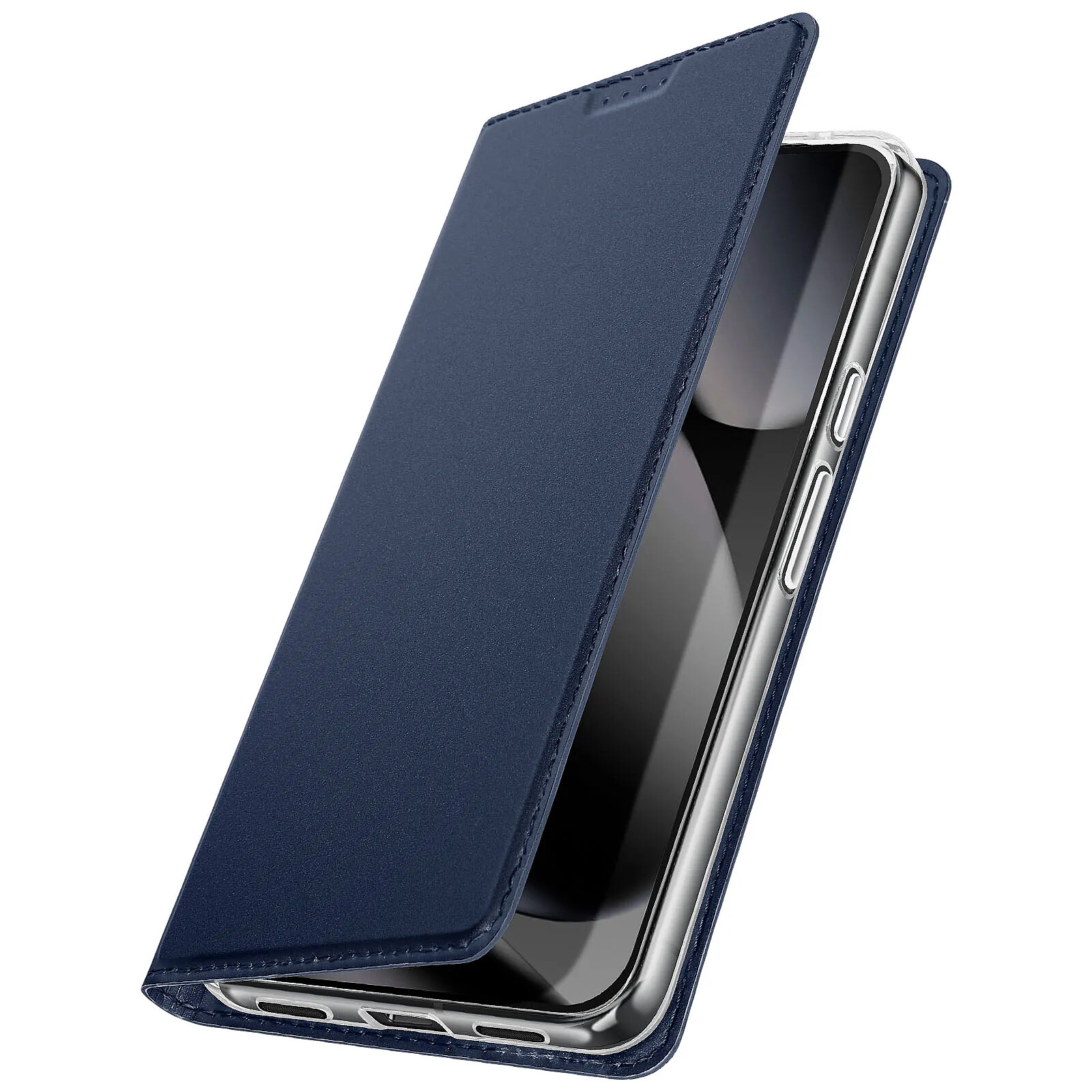 Dux Ducis Étui Clapet pour Google Pixel 10 Pro XL avec Porte-cartes Série Skin Pro Bleu nuit