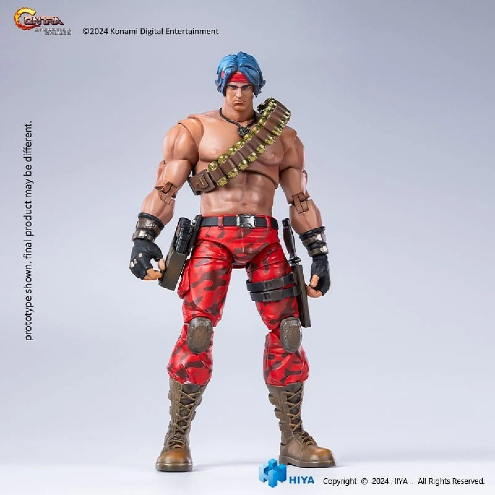 Contra : Operation Galuga - Figurine Exquisite Basic Lance Bean 16 cm