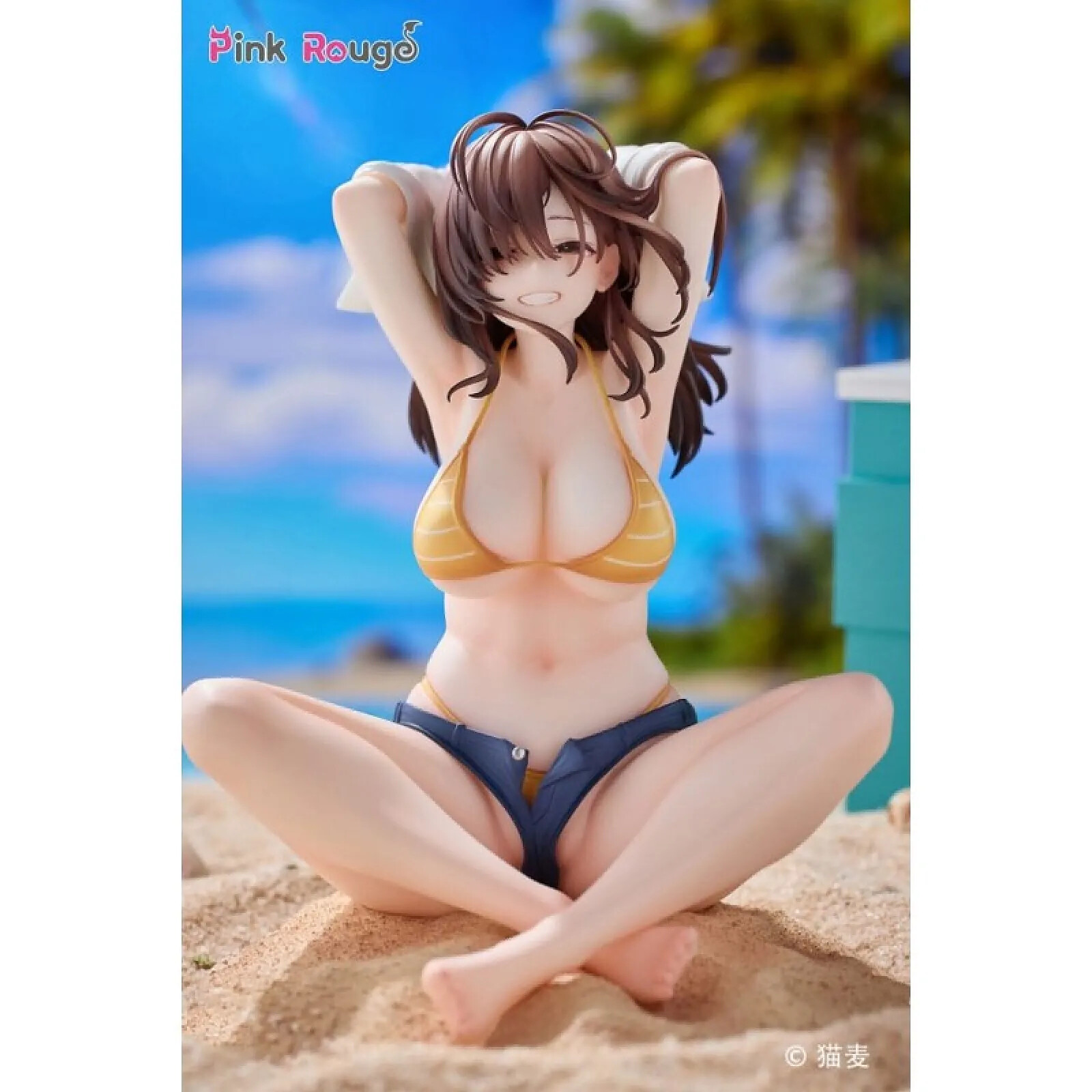 Original Character - Statuette 1/7 Danjo no Yujo ga Seiritsu Dekinai Type no Onna Tomodachi Special Set 15 cm