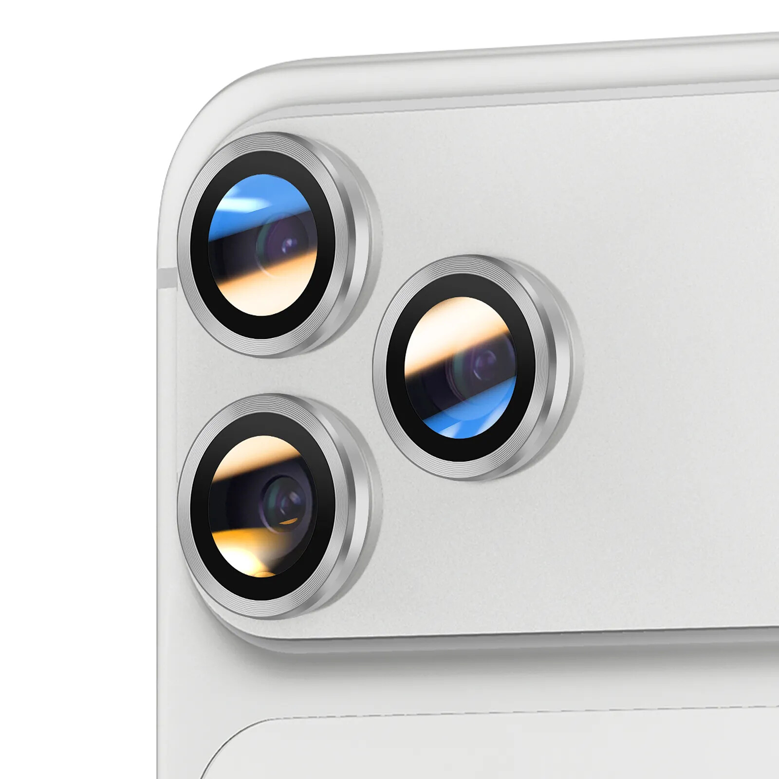 Protection Objectif Pour IPhone 17 Air - Verre Trempé, Ornement Diamants, Anti-rayures Et Facile à Poser - 8