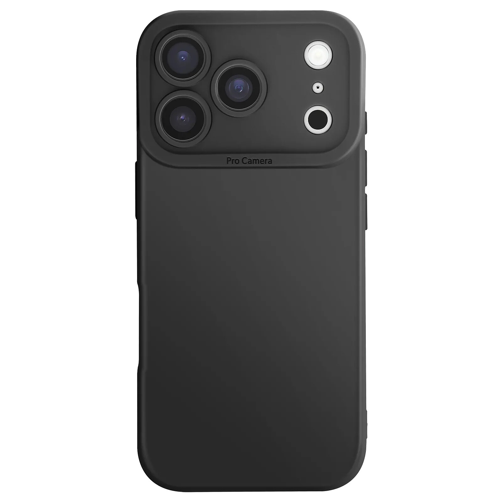 Avizar Coque pour iPhone 17 Pro Max en Silicone Souple avec Renfort Bloc Caméra