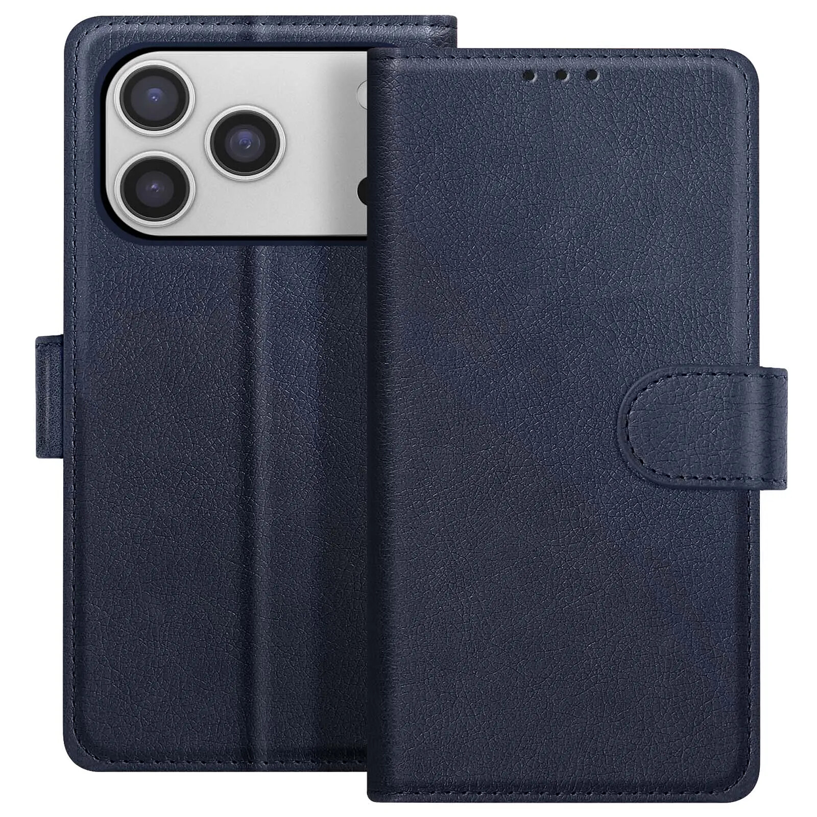 Avizar Étui Portefeuille pour iPhone 17 Pro Max Chesterfield avec Fonction Support