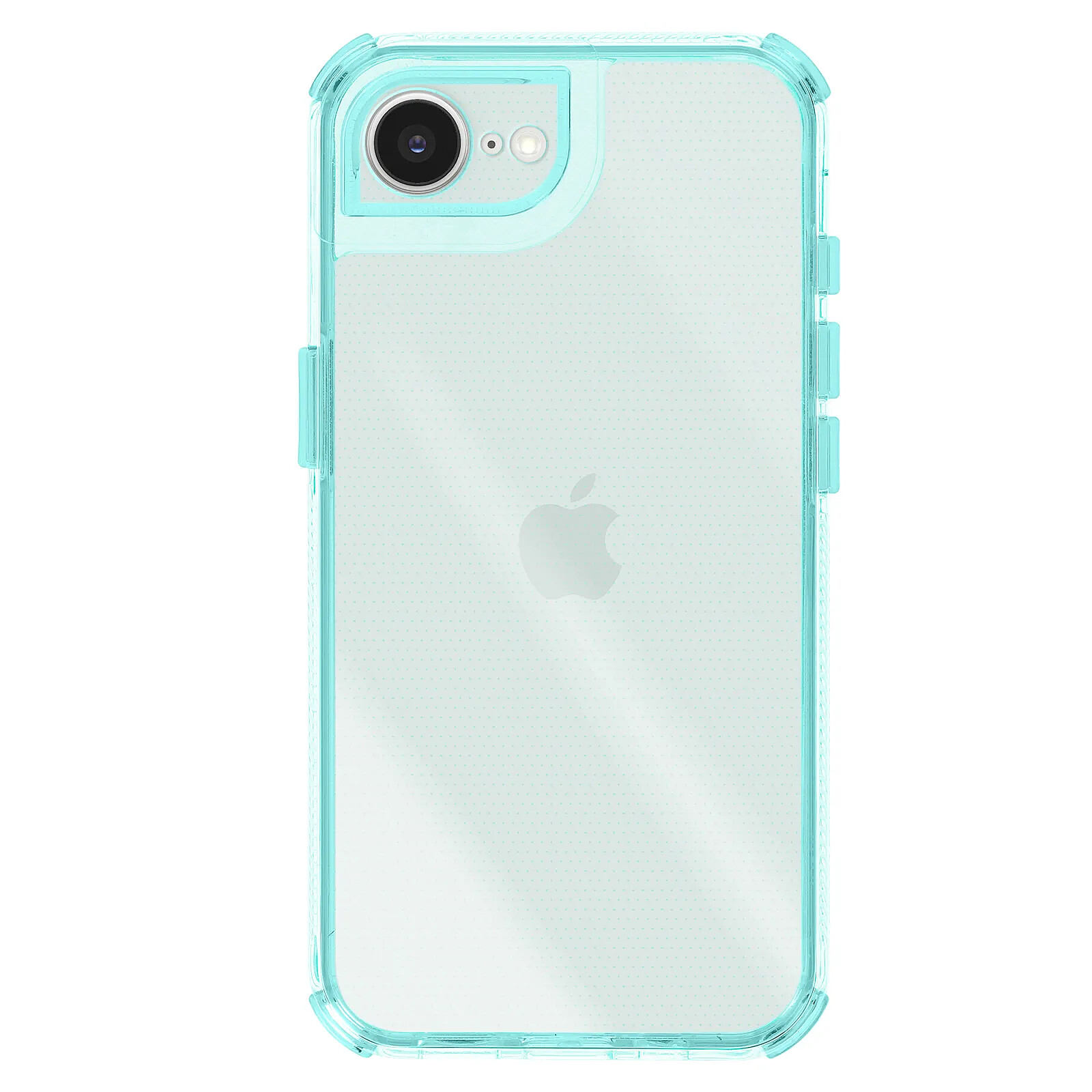 Coque Renforcée Bimatière Pour IPhone 17 - Marque Avizar, Texture Antidérapante, Bleue