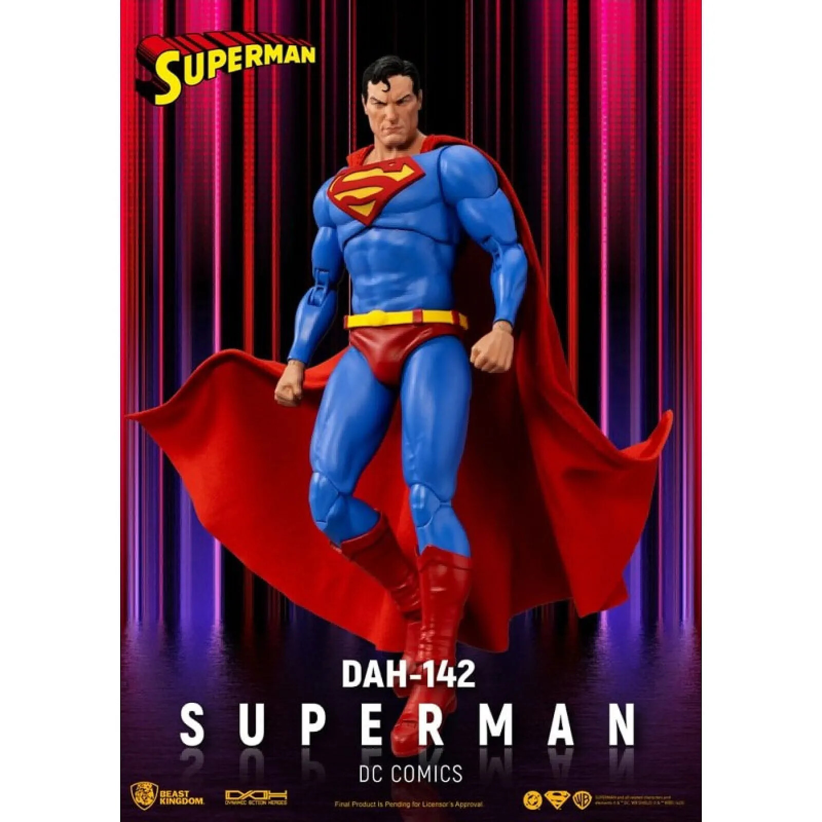 DC Comics, Superman, Mr. Terrific, Figurine d'action de 15,2 cm, style