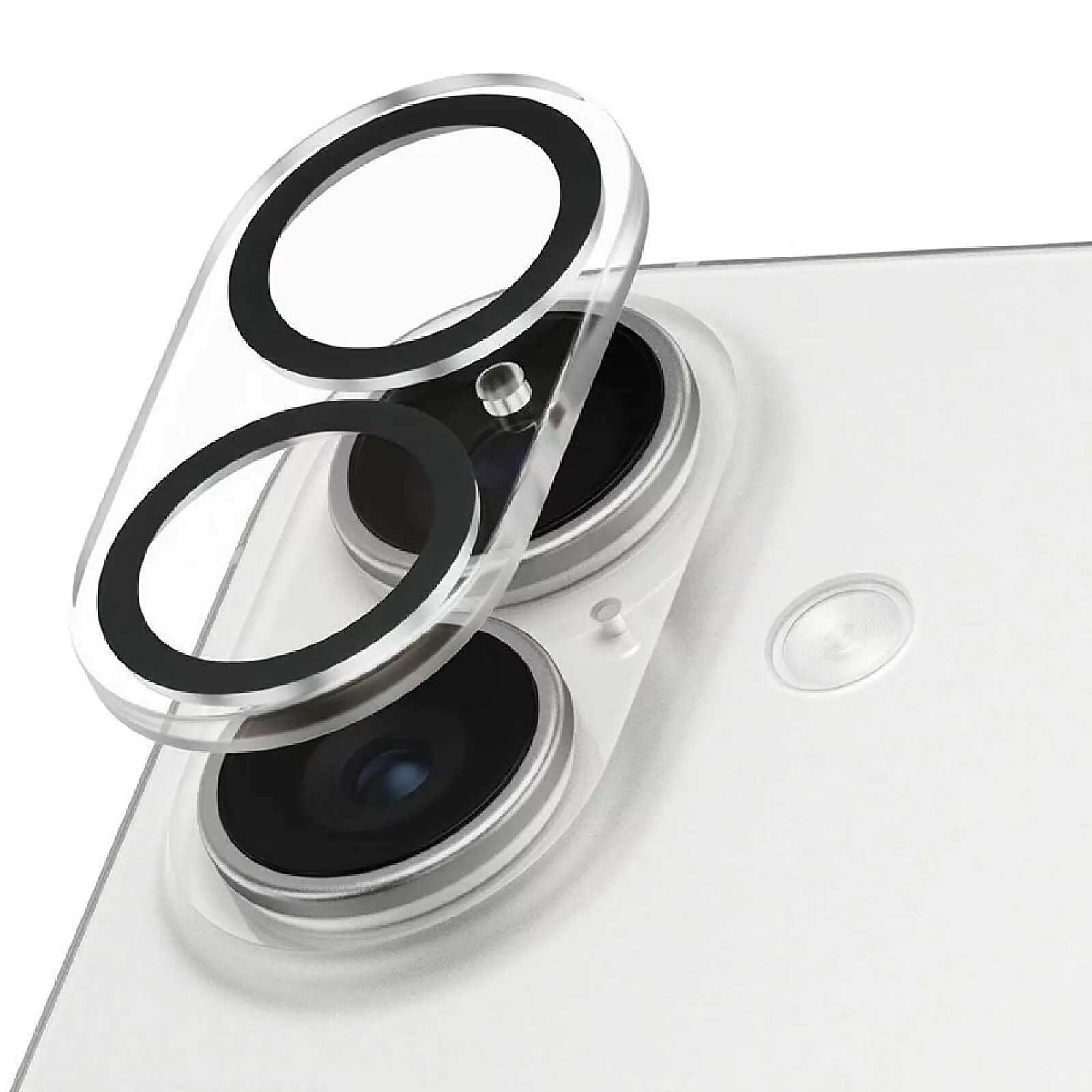 Panzer Glass Protection Caméra pour iPhone 17 Modèle PicturePerfect Antichoc Noir transparent