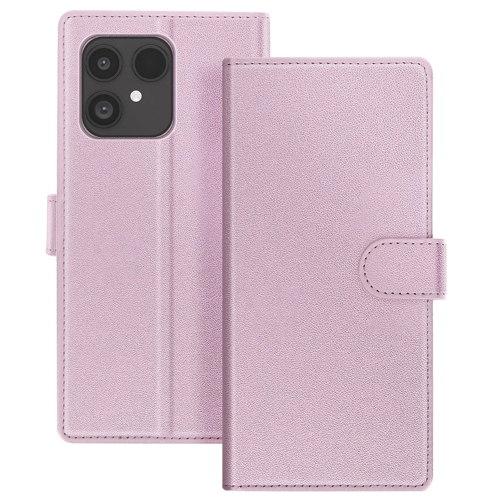Verre trempé+Coque pour Blackview Oscal C80 6.5,Case cover Portefeuille Cuir PU avec Support