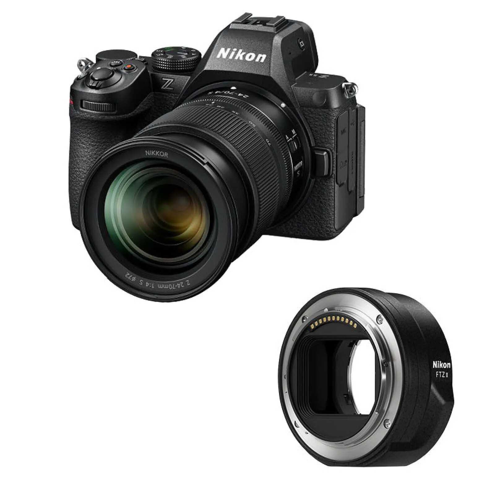 NIKON Z5 II + Z 24-70mm f/4 S + Adaptateur FTZ II