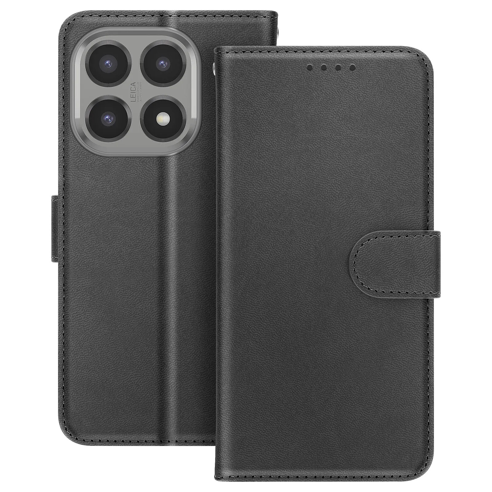 Avizar Étui à Clapet pour Xiaomi 15T Effet Cuir avec Porte-cartes et Fonction Stand