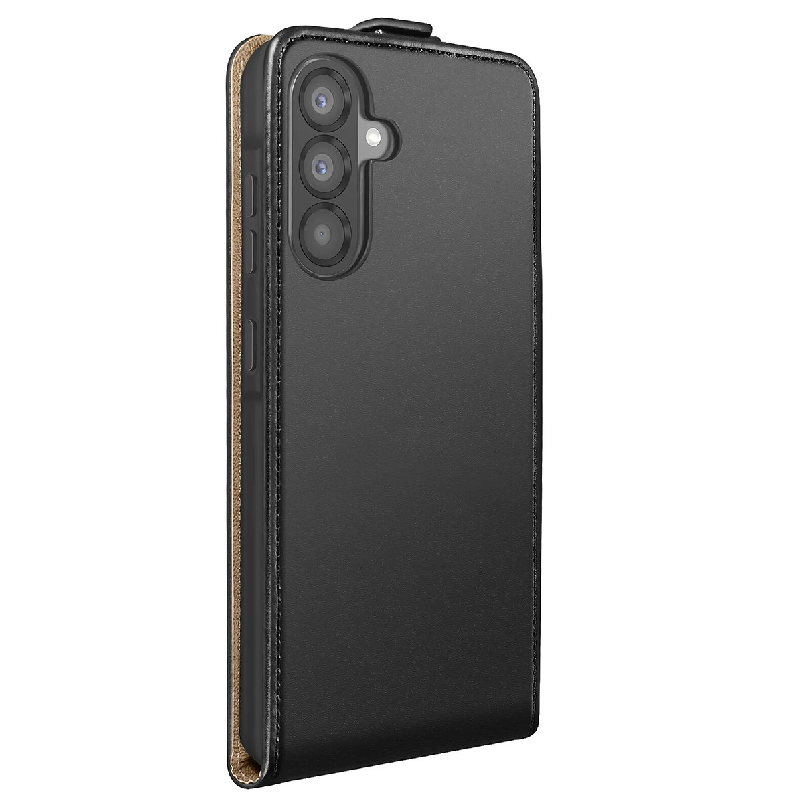 Avizar Étui Portefeuille pour Galaxy A56 Clapet Vertical avec Languette Magnétique