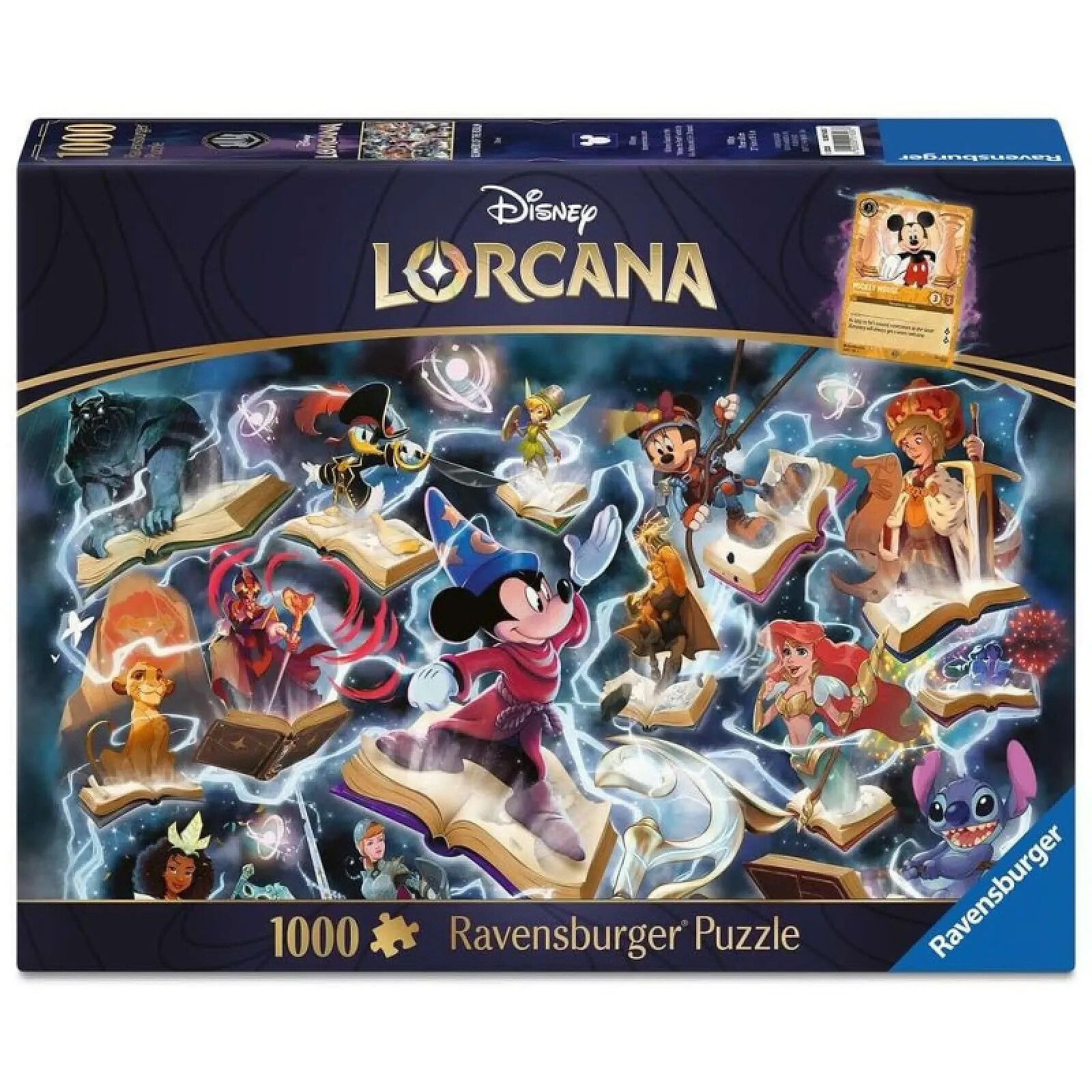 Disney Lorcana - Puzzle Glimmers of the Realm: Steel (1000 pièces)