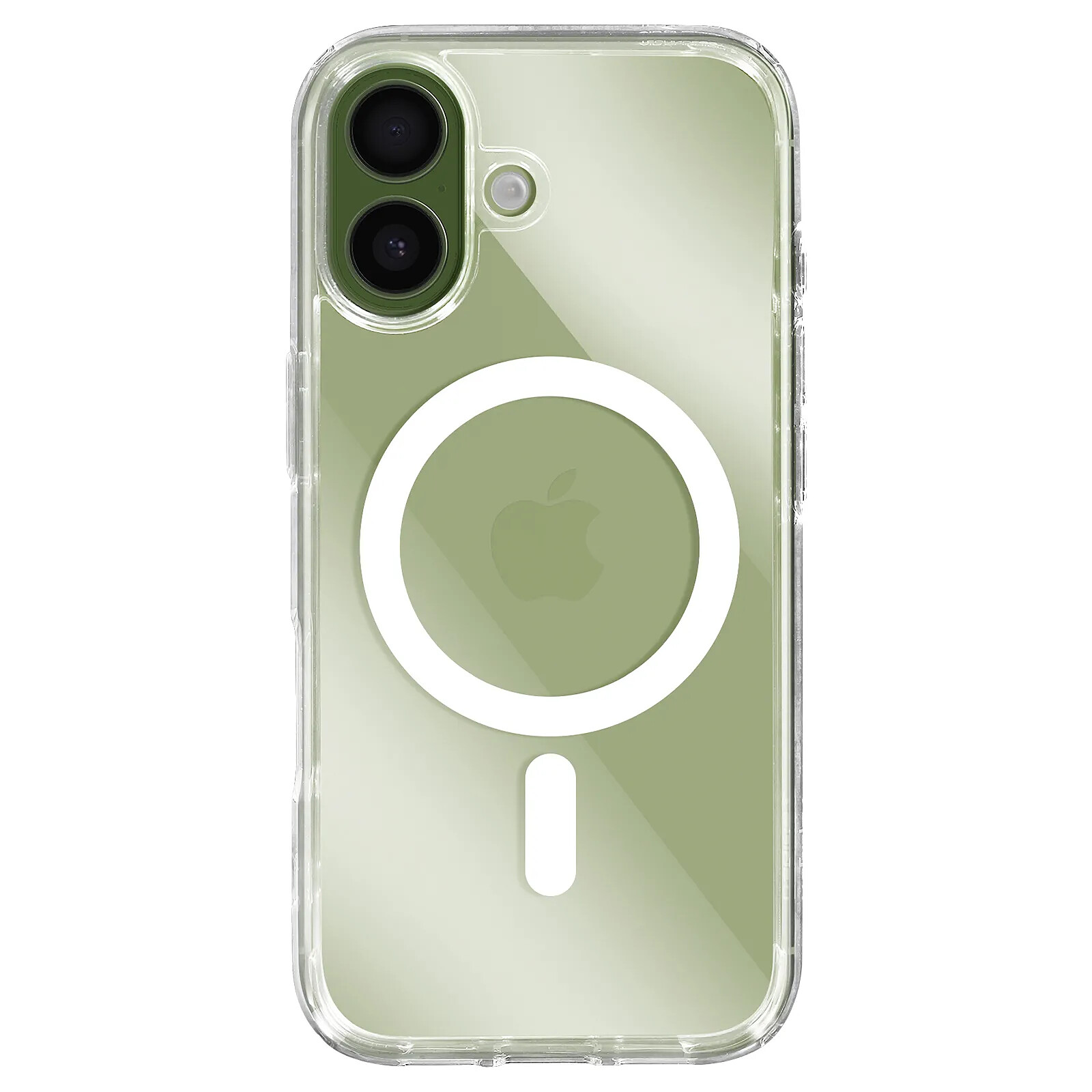 Spigen SGP Coque pour iPhone 17 Compatible MagSafe Série Ultra Hybrid MagFit Blanc