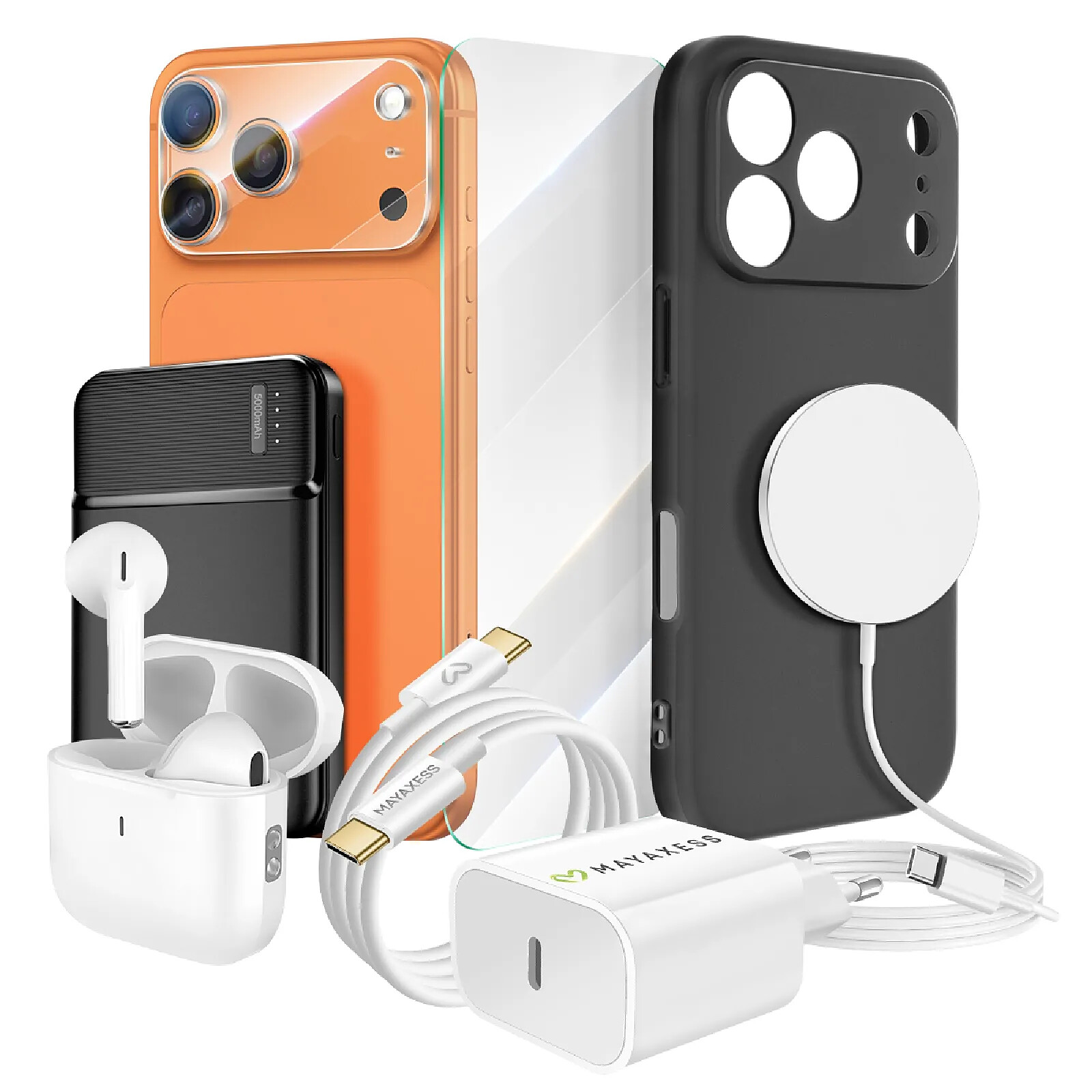 IPhone 16 Pro 128Go Noir - Désimlocké - Occasion Avec Chargeur, Boîte Et Accessoires