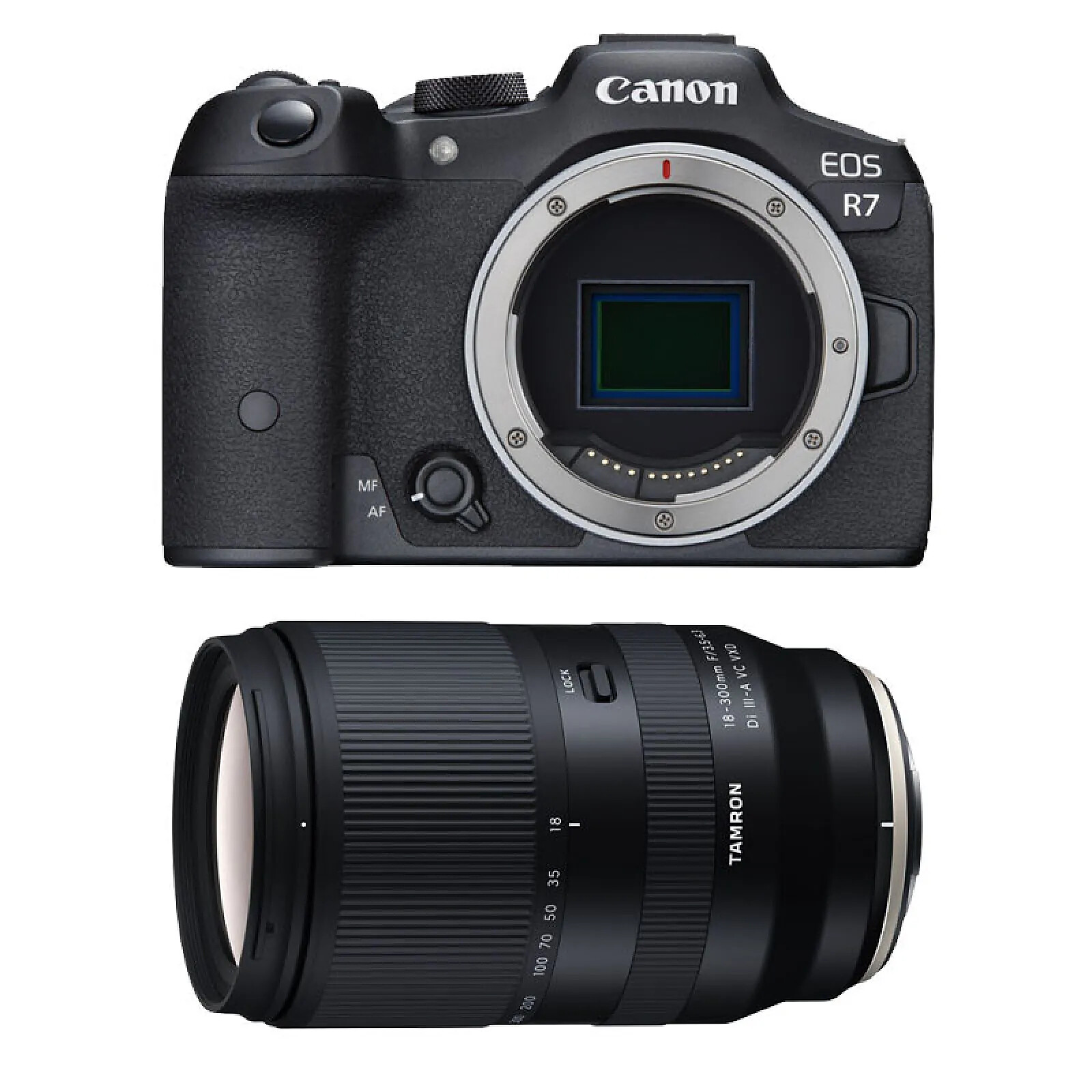 CANON EOS R7 + Objectif TAMRON 18-300 mm f/3.5-6.3 Di III-A VC VXD