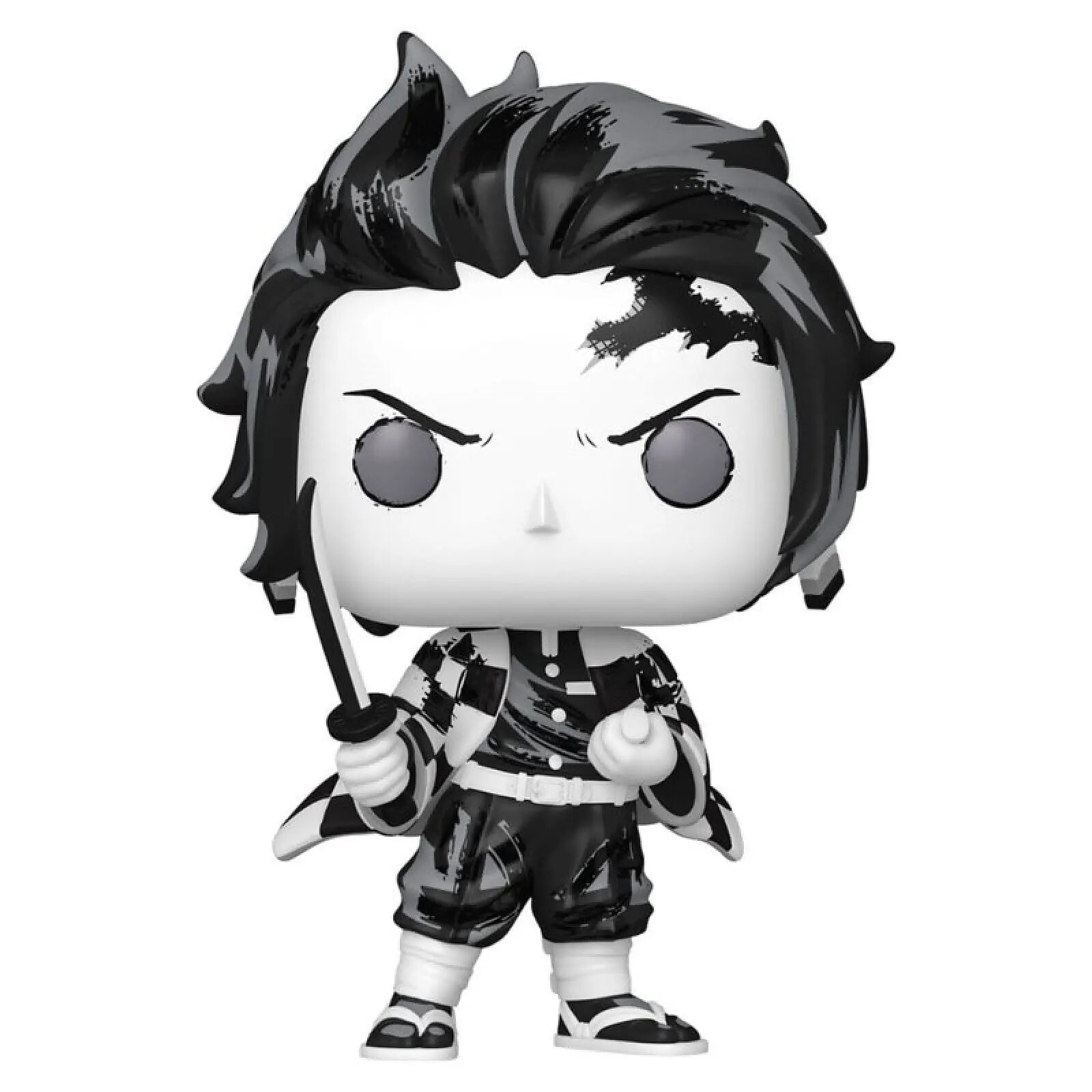 Demon Slayer: Kimetsu no Yaiba - Figurine POP! Tanjiro(Sumi-Ink) 9 cm