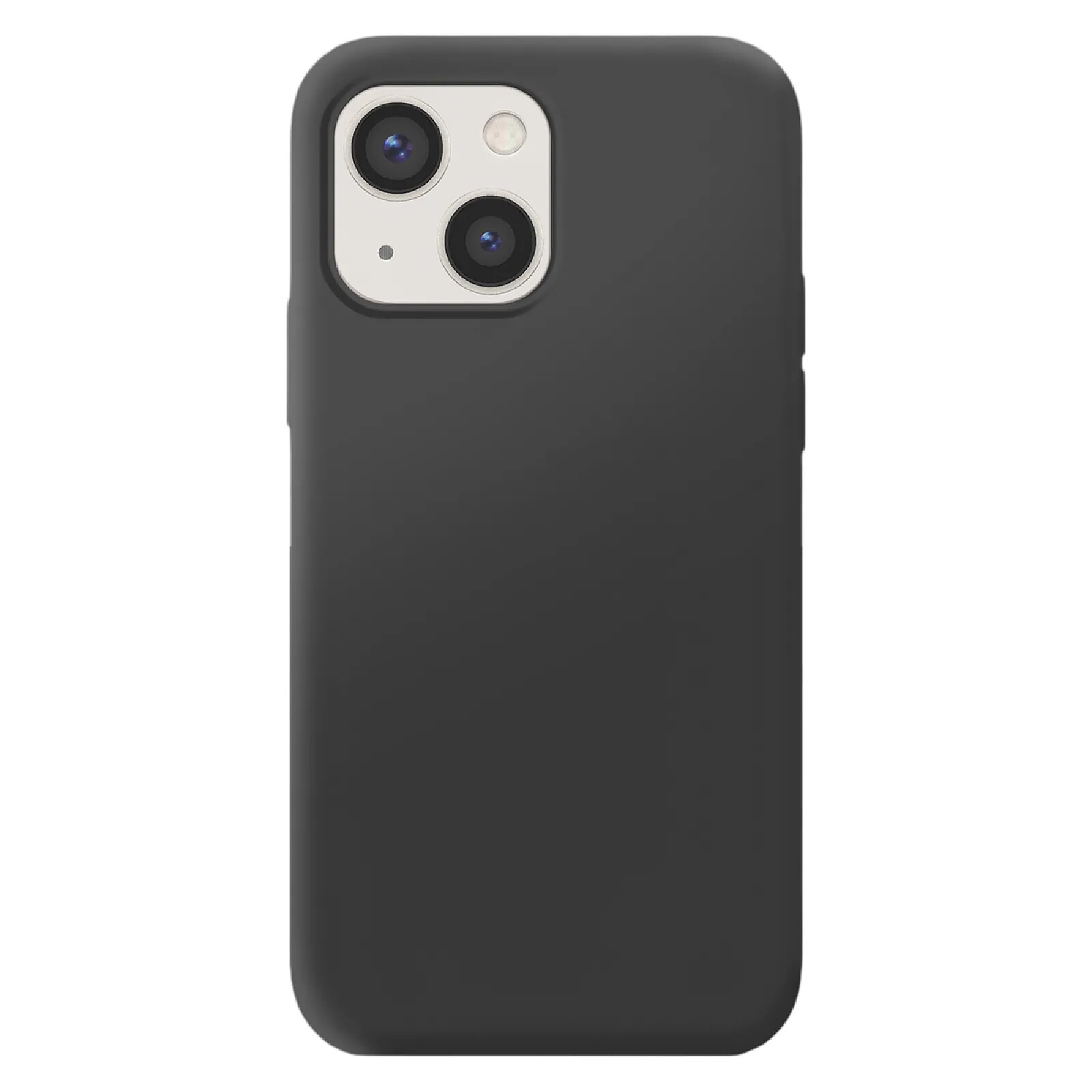 Moxie Coque pour iPhone 13 Édition Color Skin en TPU avec Intérieur Doux Noir