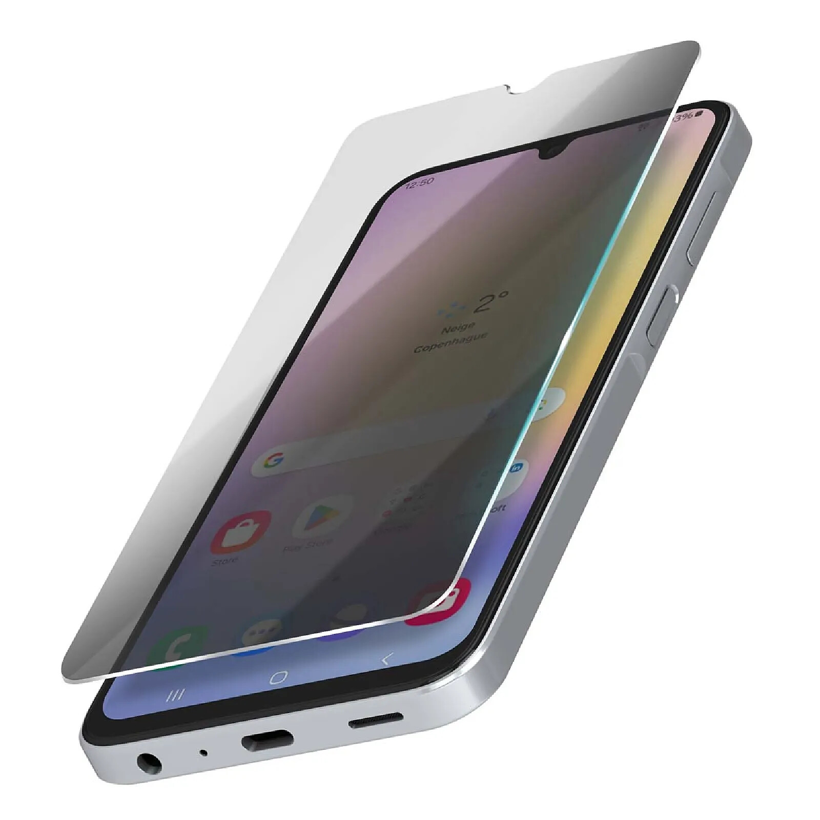 Avizar Protection d'Écran Verre Trempé pour Samsung Galaxy A25 Anti-Espion