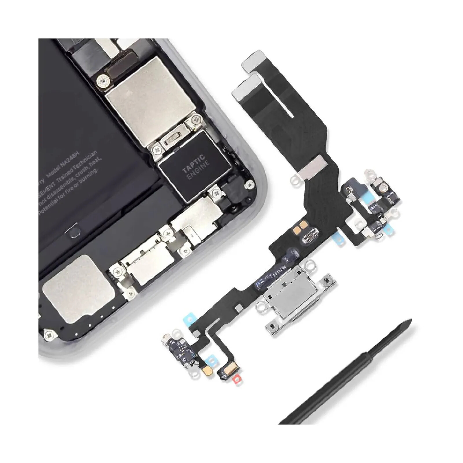 Connecteur De Charge Blanc Pour IPhone 4S - Neuf Générique