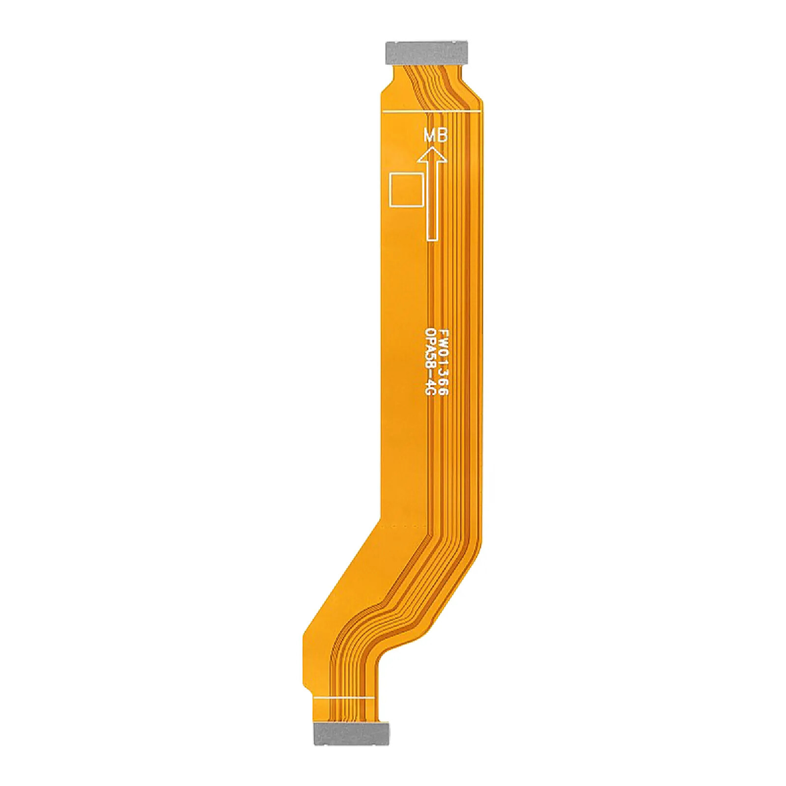 Clappio Nappe de Connexion Carte Mère pour Oppo?A38 Flex Principal Compatible