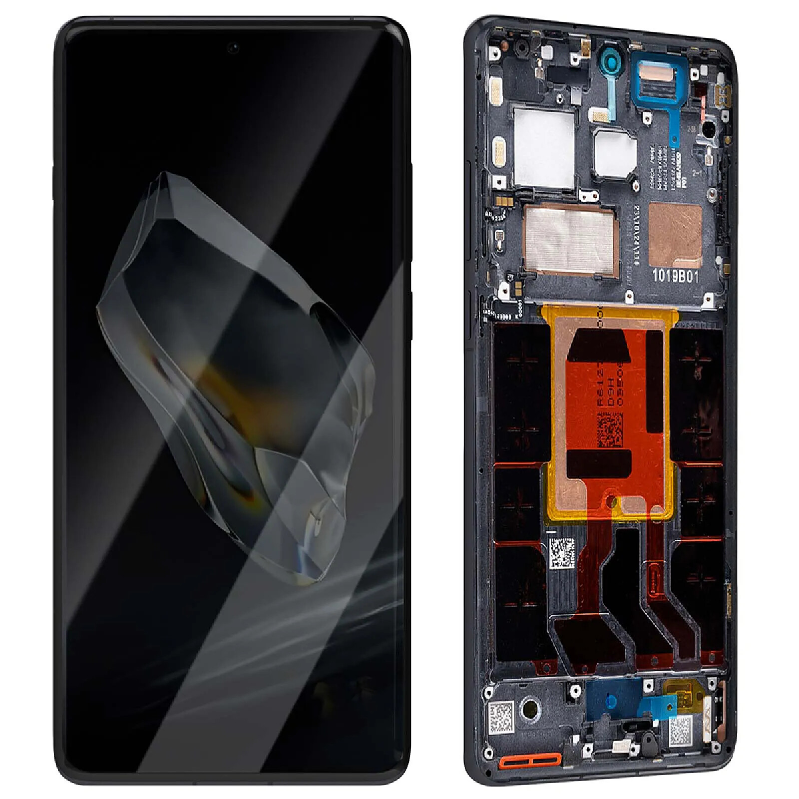Clappio Écran Complet OnePlus 12 Afficheur LCD avec Tactile Intégré et Châssis Renforcé