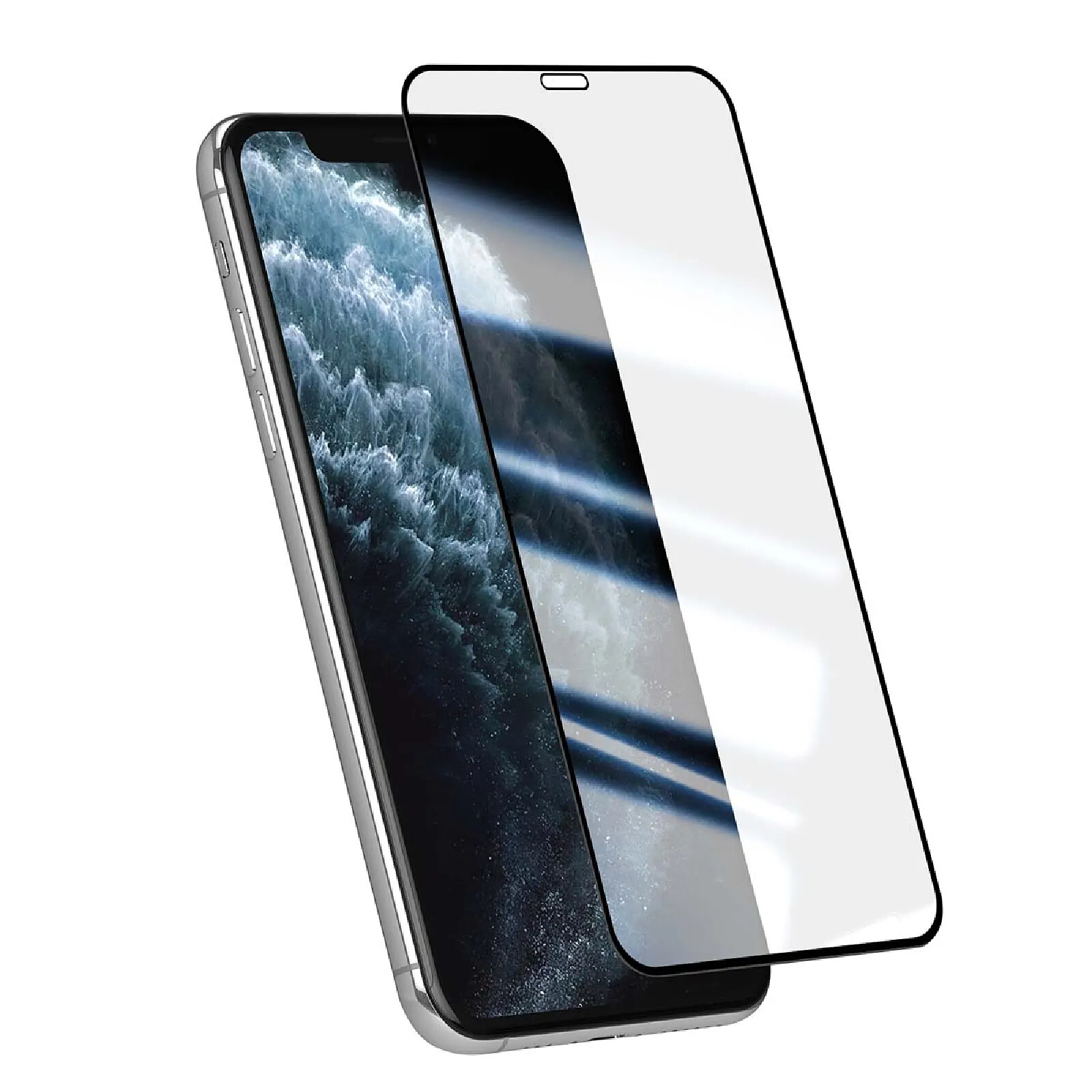Avizar Verre Trempé pour iPhone Pro 11 Max Anti Rayures 3D Bord Incurvé — free download