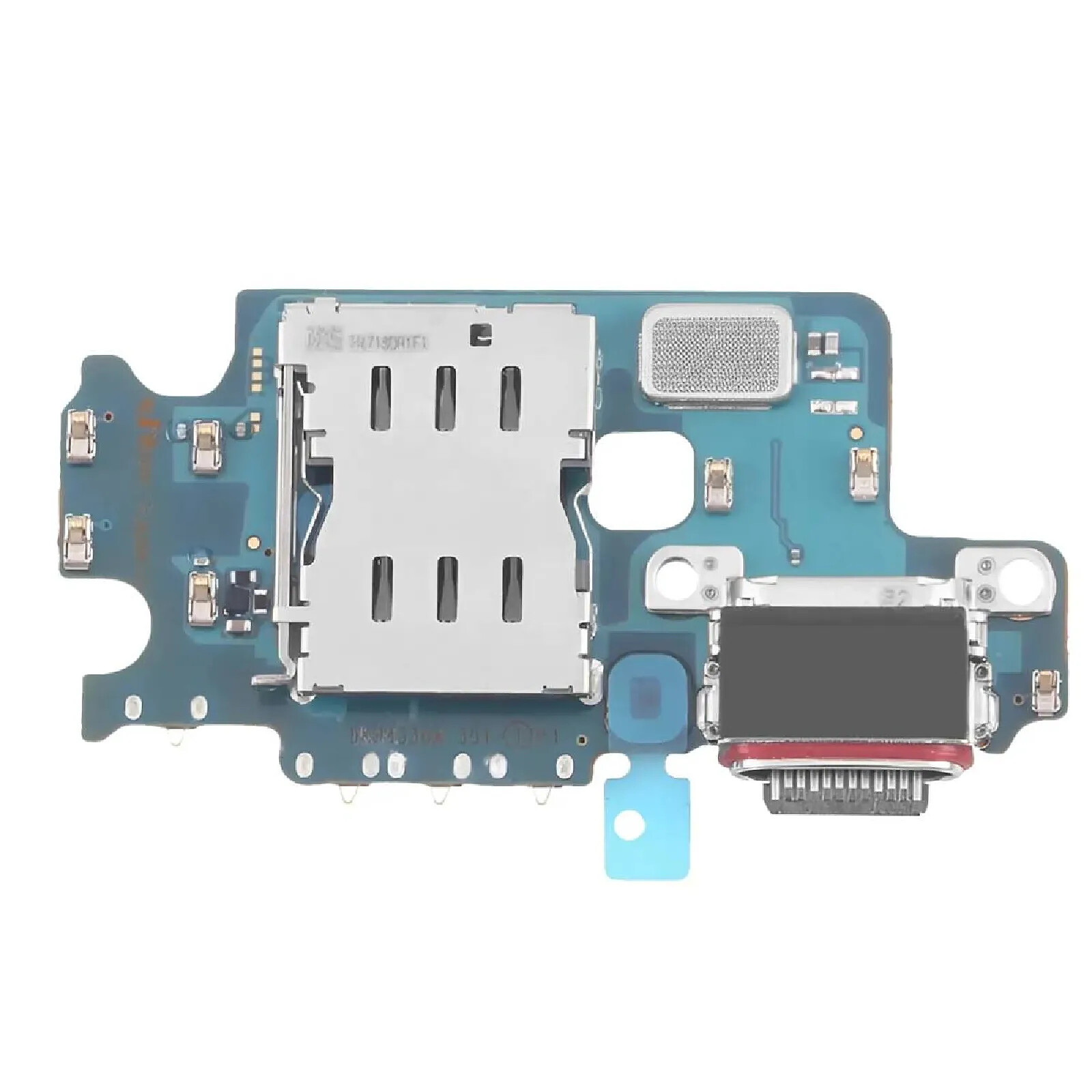 Clappio Connecteur de Charge USB-C pour Samsung Galaxy S25 avec Lecteur SIM