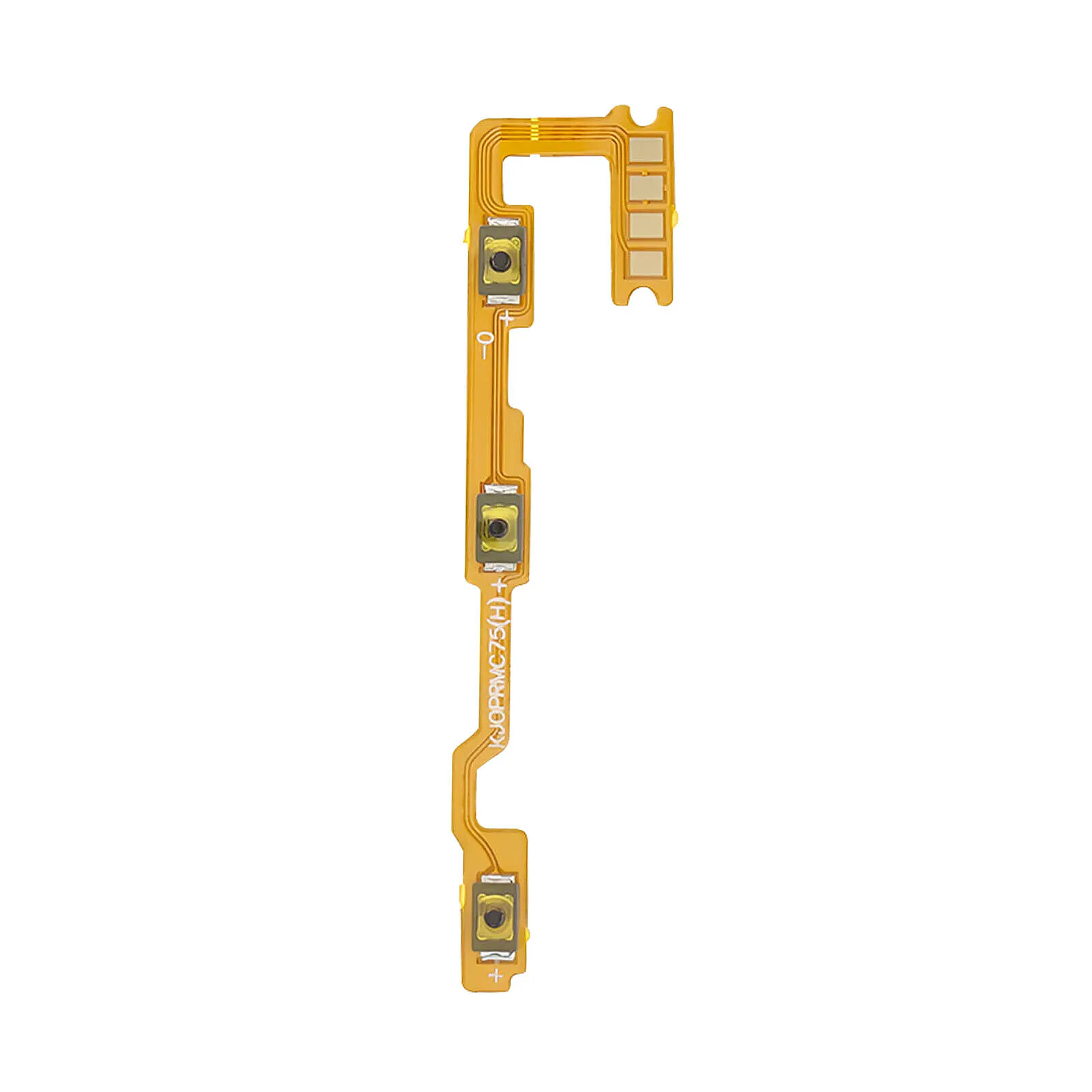 Clappio Nappe Bouton Power et Volume de Remplacement pour Realme C75