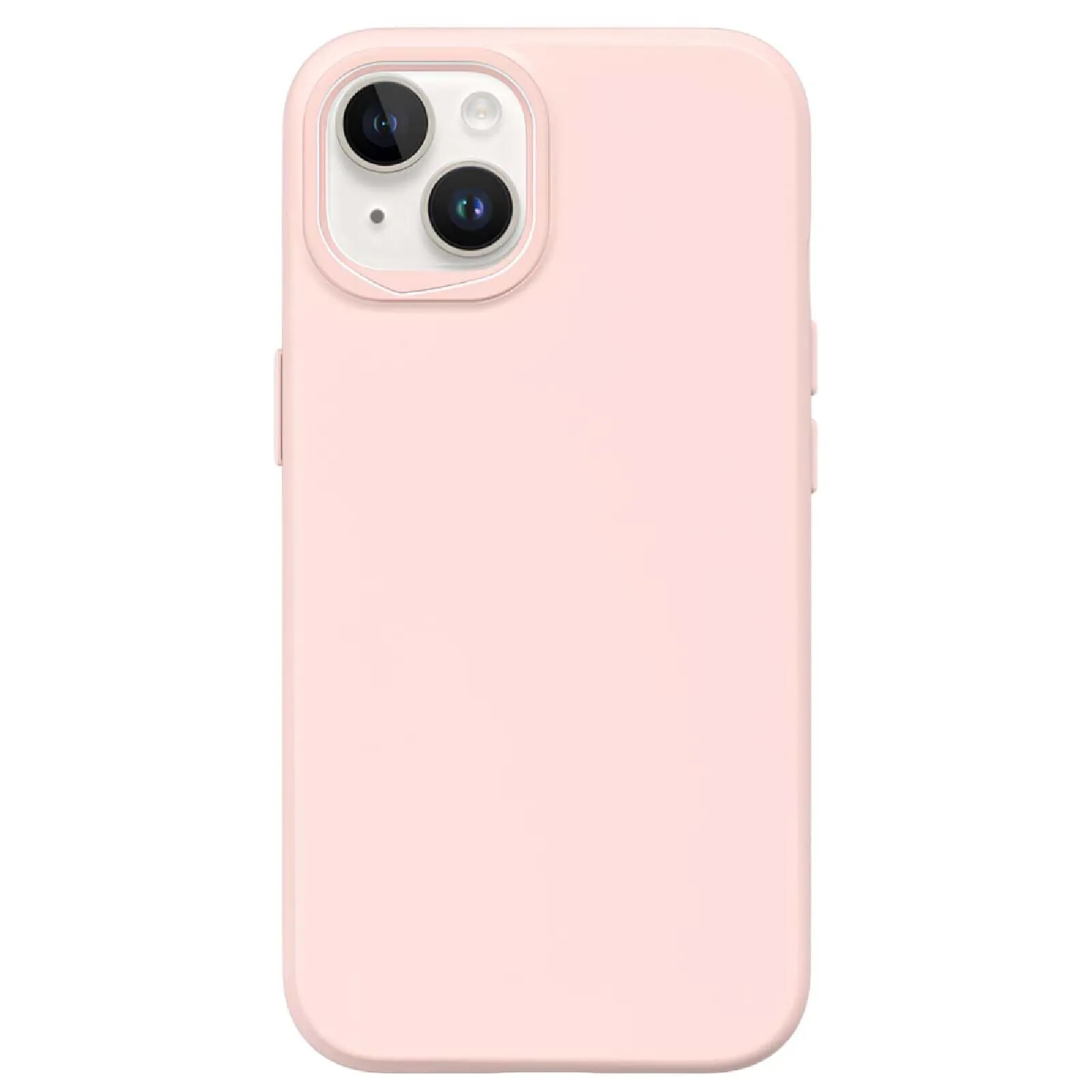 Rhinoshield Coque MagSafe pour iPhone 15 Plus Modèle SolidSuit Ultra Résistant Rose