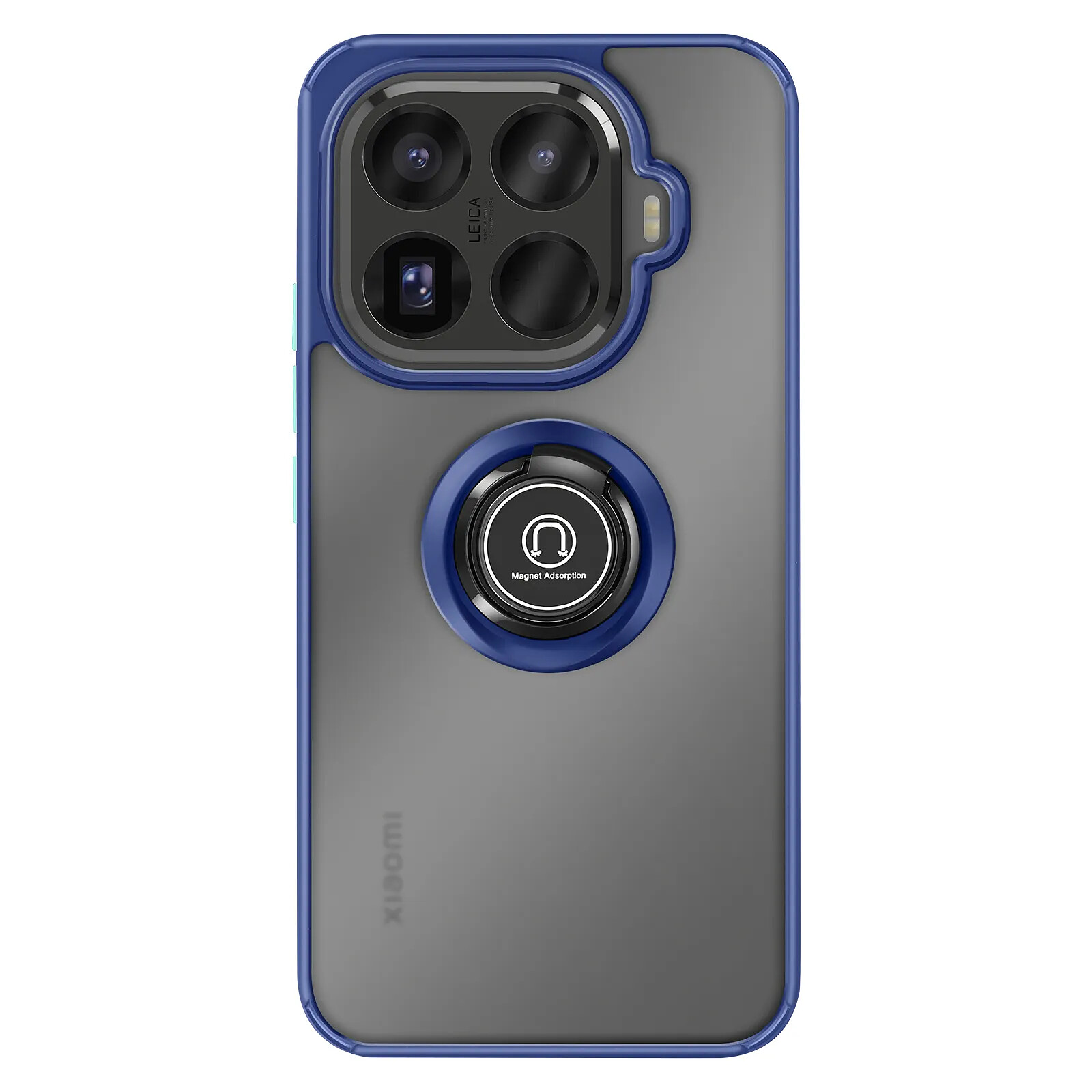 Avizar Coque pour Xiaomi 15T Pro avec Anneau Magnétique Rotatif et Finition Givrée