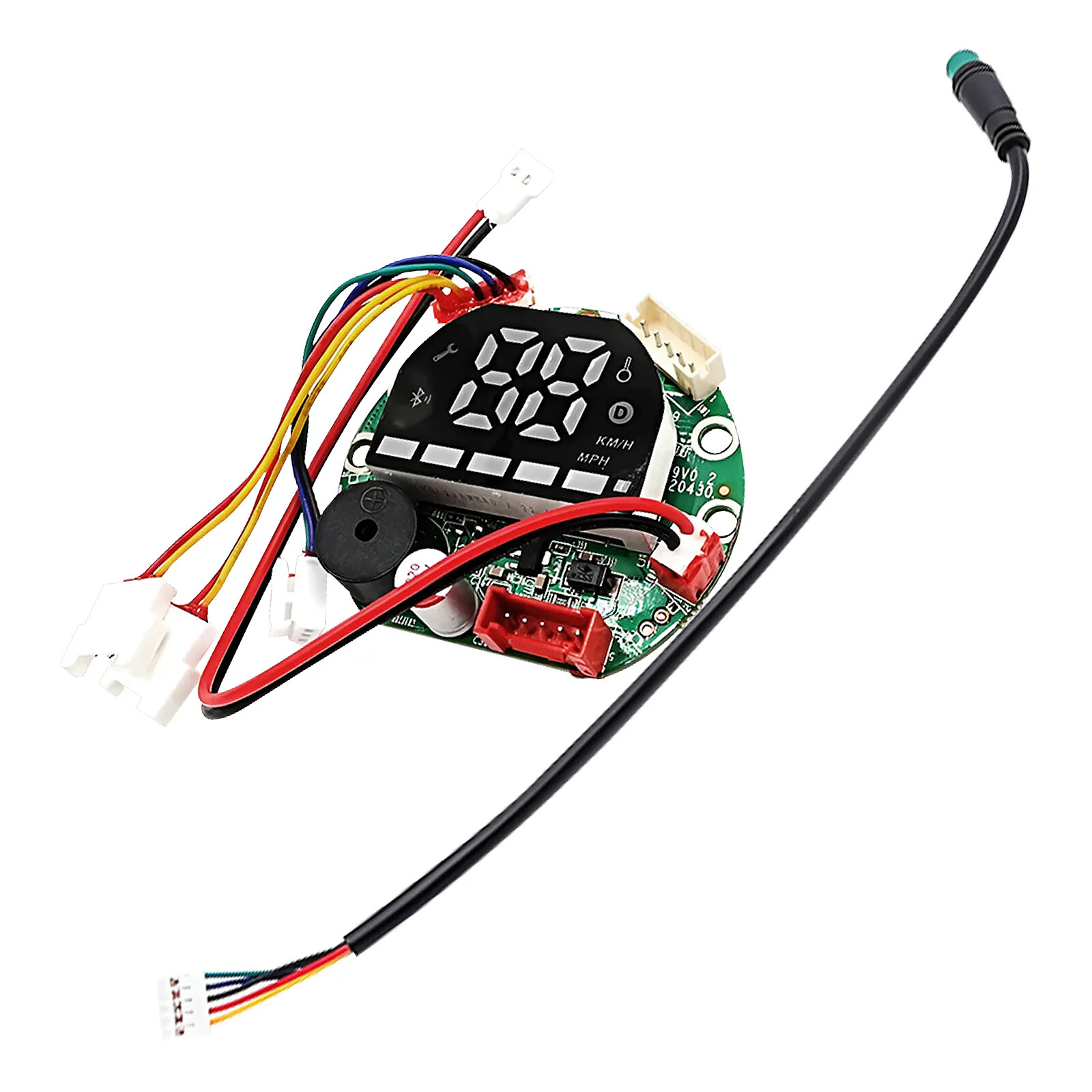 Qiilu Circuit imprimé Tableau de bord pliable de carte de circuit imprimé de scooter électrique Qiilu Circuit imprimé Tableau de bord pliable de carte de circuit imprimé de scooter électrique