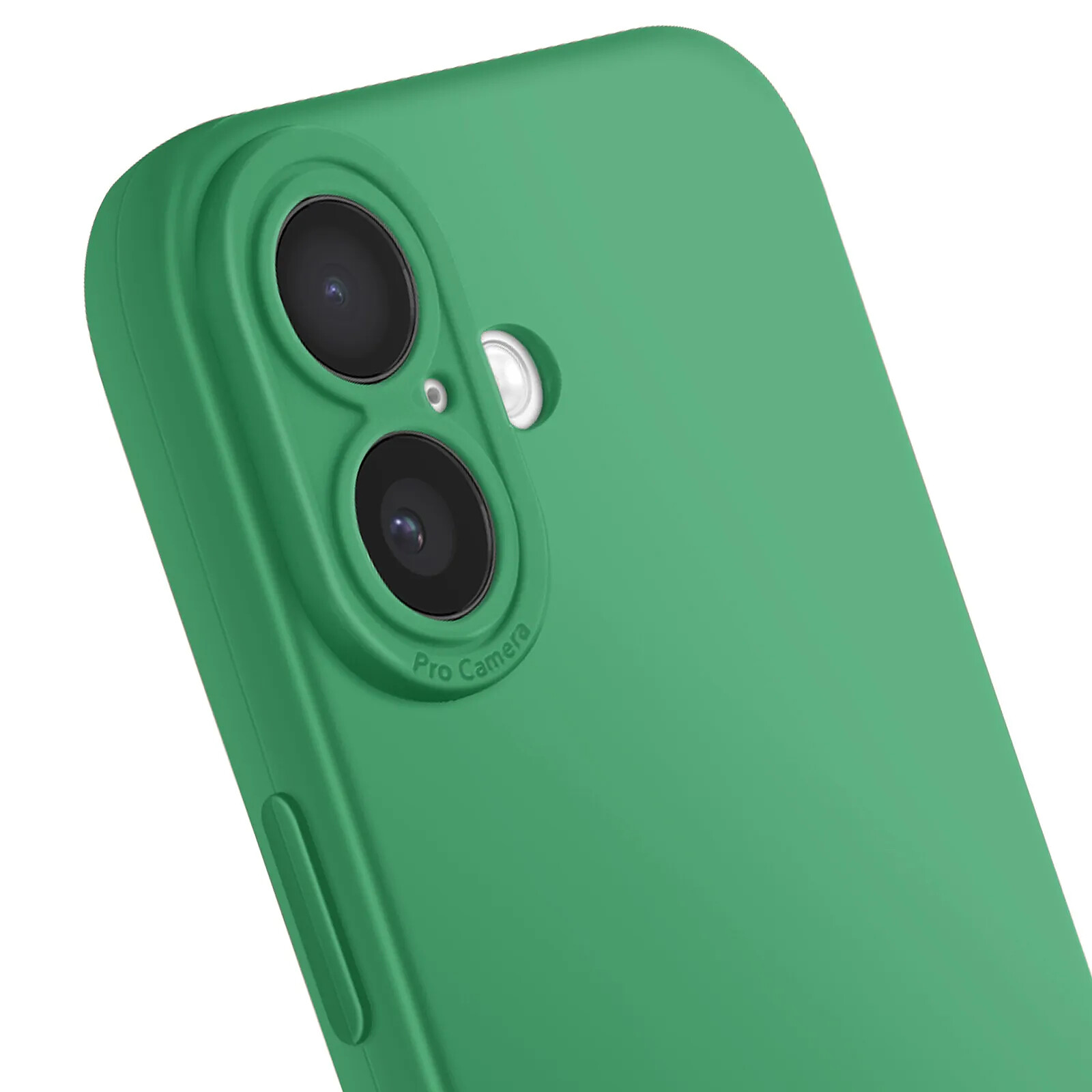 Coque Avizar Pour IPhone 17 Air - Silicone Souple Vert Foncé, Ultra Résistante, Protection Complète