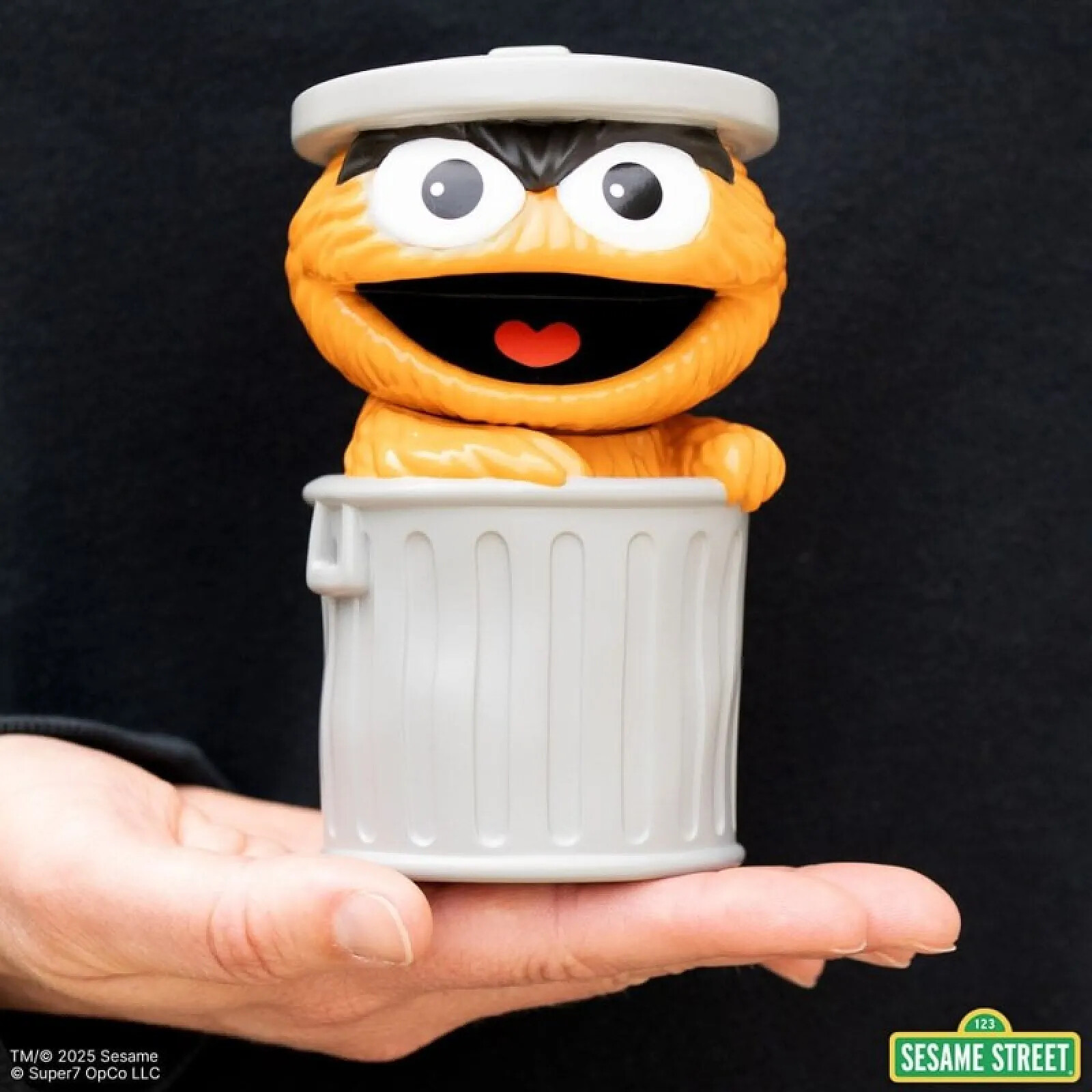 1, Rue Sésame figurine ReAction Wave 02 Oscar the Grouch 10 ... 1 Rue Sésame