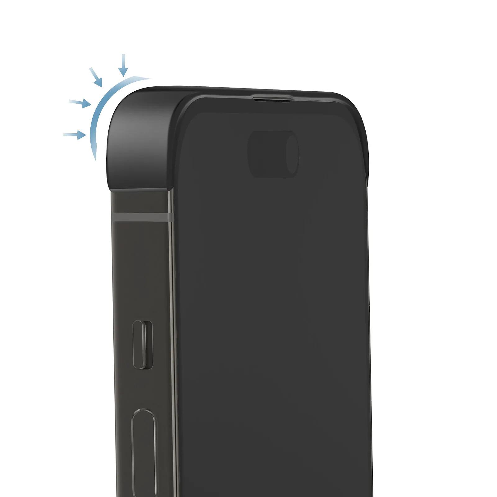 Coque Silicone Avizar Pour IPhone 12 - Protection Bumper Renforcée Aux Coins Et Bloc Caméra - Neuf Sous Blister