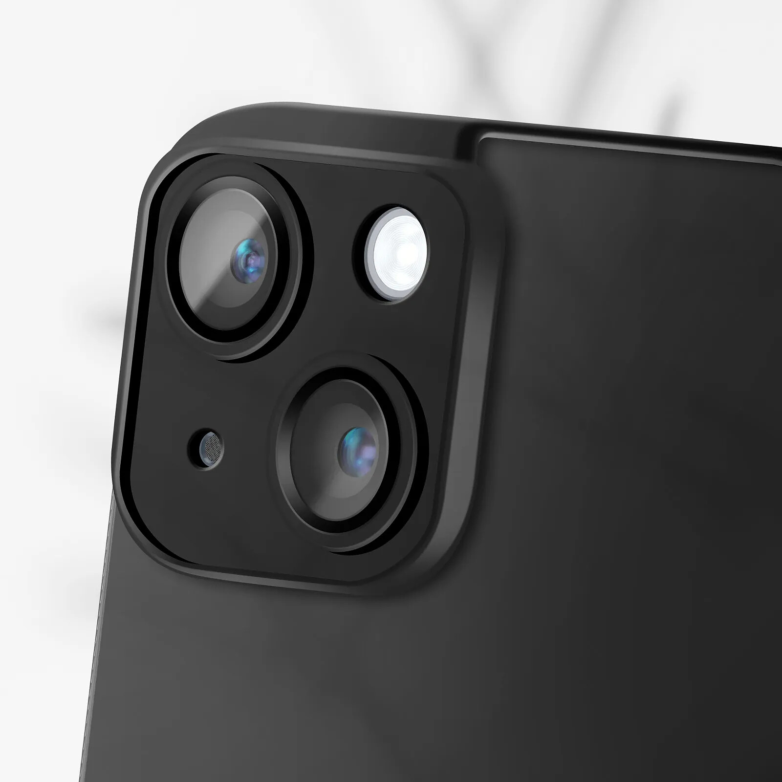 Coque Bumper Renforcée Métal Avizar Pour IPhone 13 Pro - Protection Design - Noir