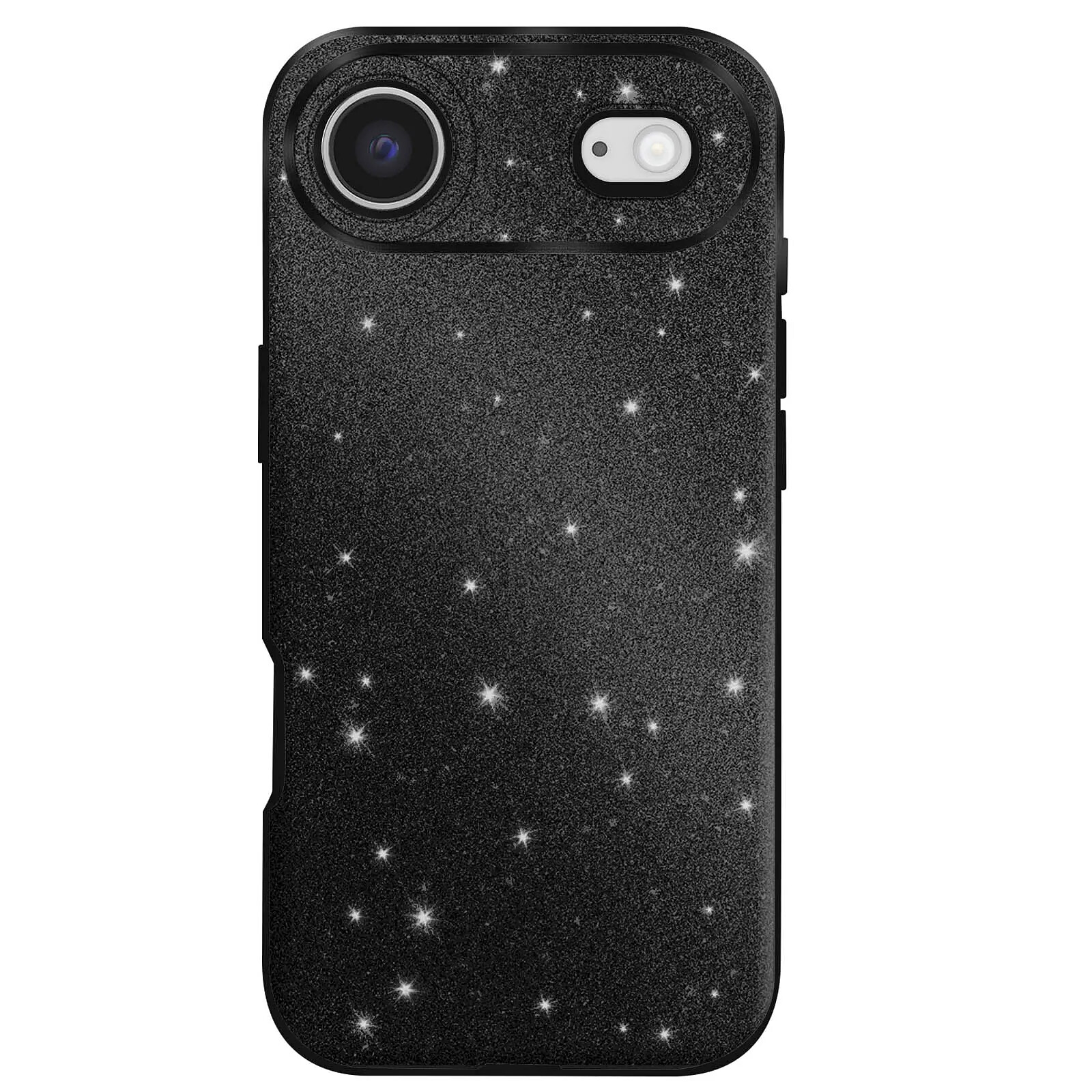 Avizar Coque pour iPhone Air Conception Bi-Matière et Finition Pailletée