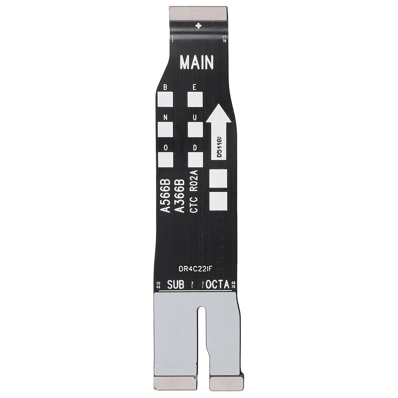 Clappio Nappe de Liaison Carte Mère Compatible Galaxy A36 Connecteur Flex