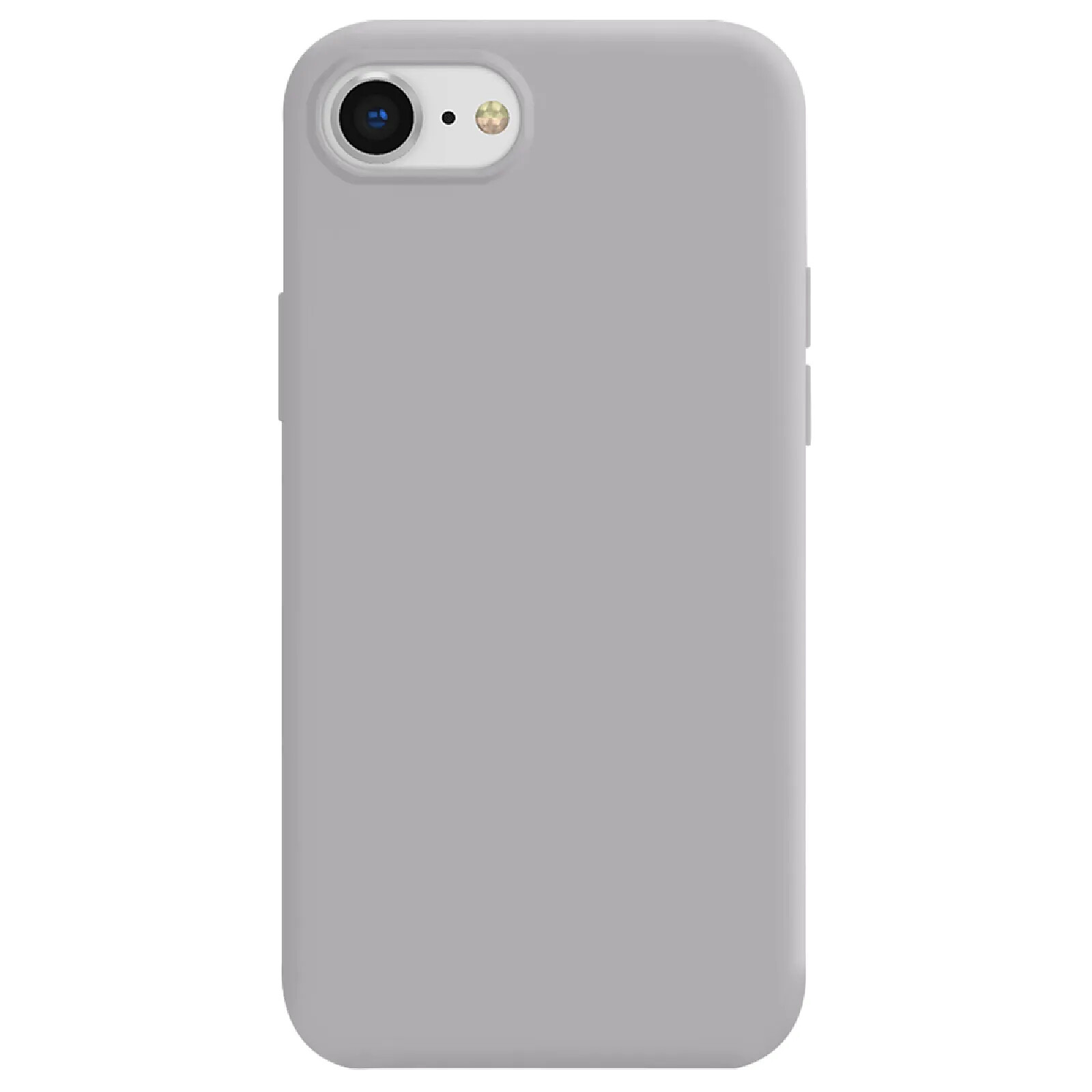 Moxie Coque Antichoc Premium pour iPhone 7 / 8 / SE 2020 Collection Color Skin en TPU Gris