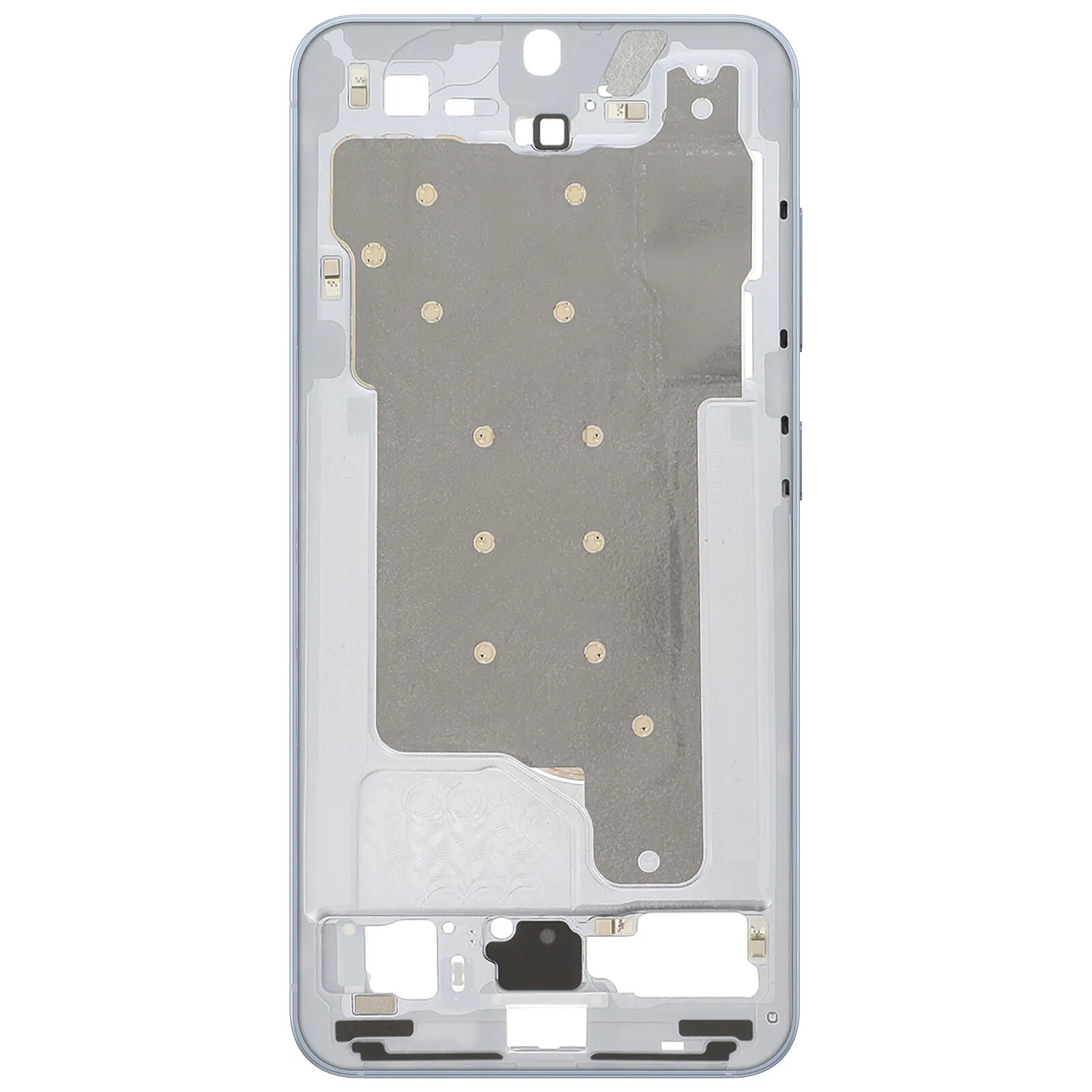 Samsung Châssis Central pour Galaxy S25 Pièce de réparation Original Durable Bleu clair