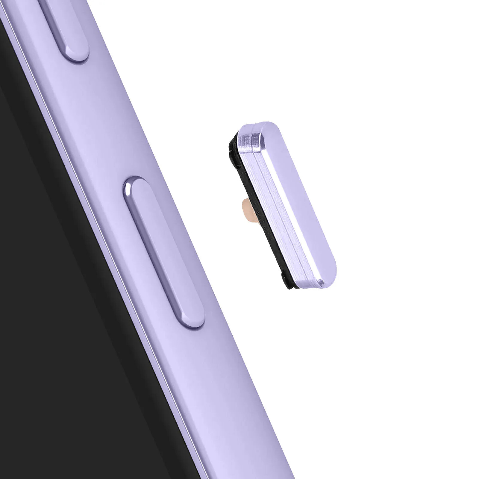 Samsung Bouton Power Original pour Samsung Galaxy S24 / S24 Plus Marche et Arrêt Violet
