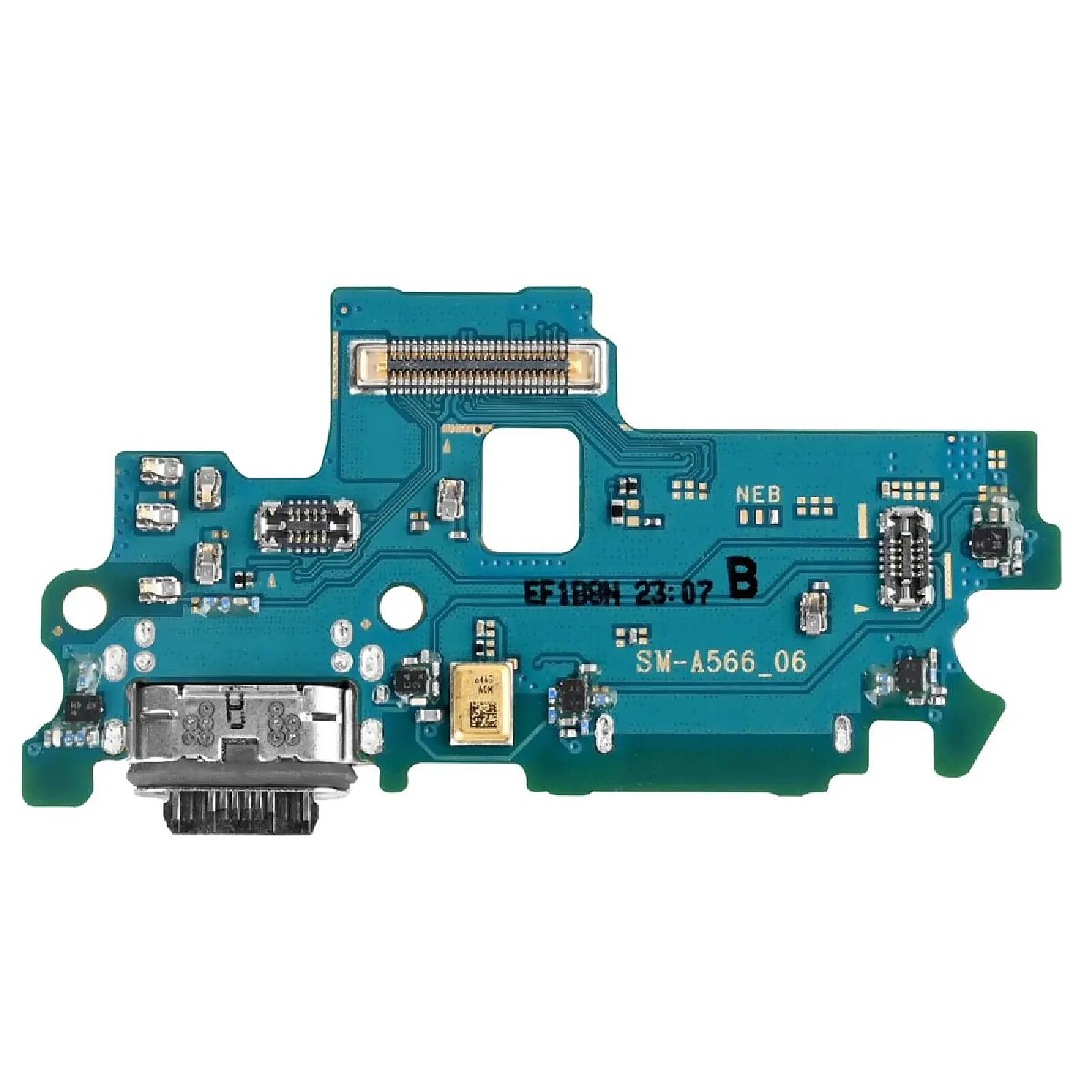Samsung Connecteur USB-C d'Origine Samsung pour Galaxy A56 avec Lecteur SIM Bleu