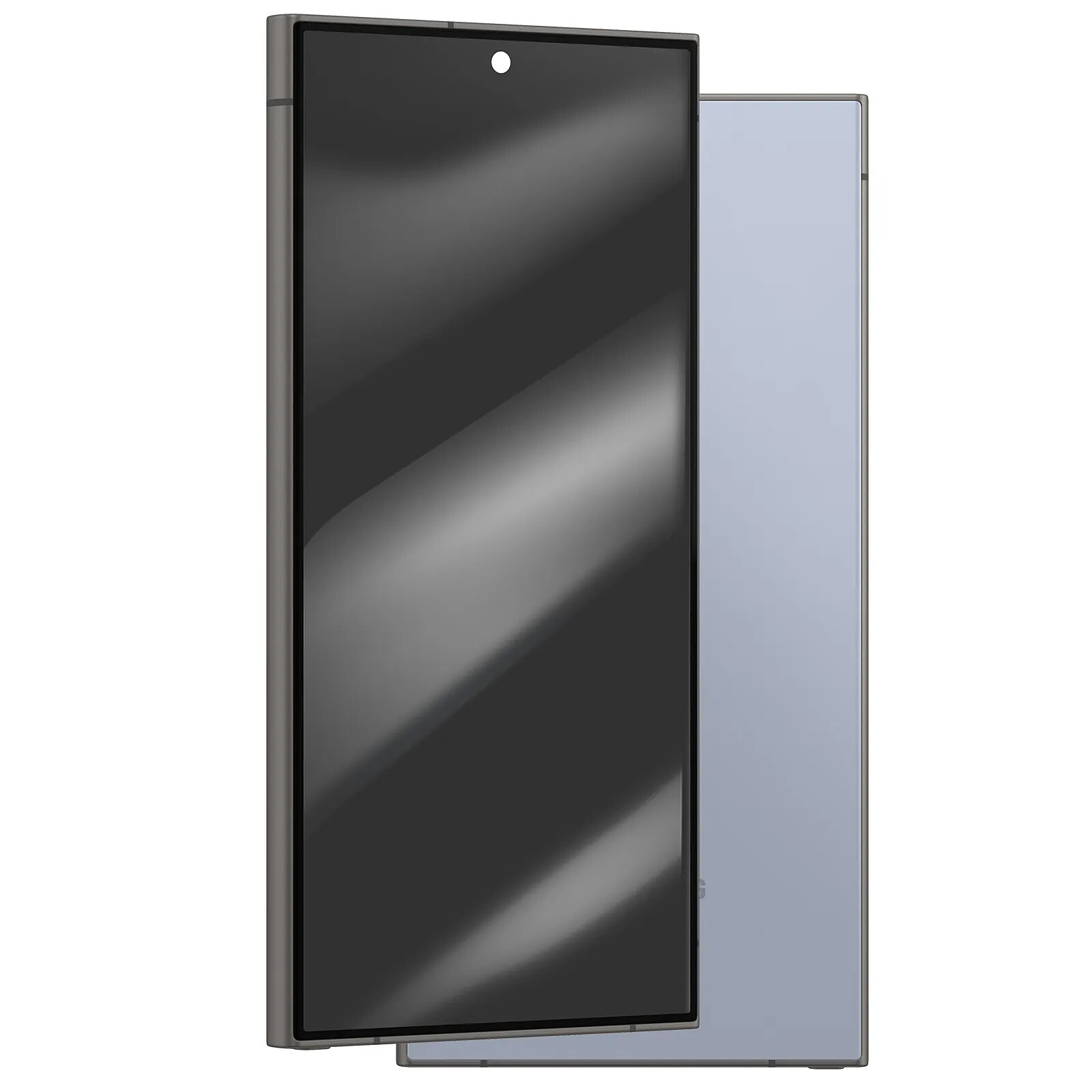 Samsung Écran Complet AMOLED pour Galaxy S24 Ultra Service Pack avec Châssis Noir